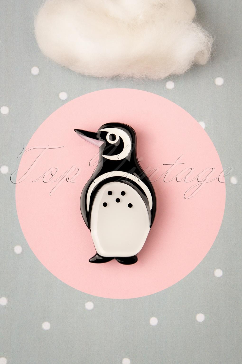 1020x1530 60s Northside Wanderer Penguin Brooch