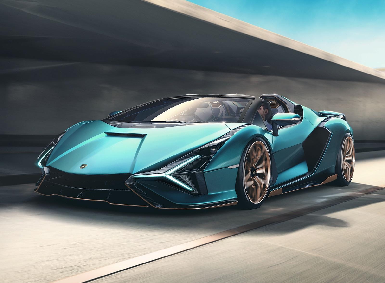 1600x1174 Lamborghini Sián Roadster Wallpaper (HD Image)