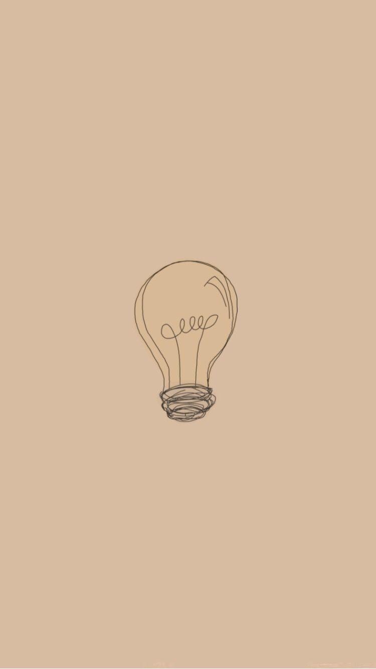 750x1333 Brown Aesthetic Wallpaper