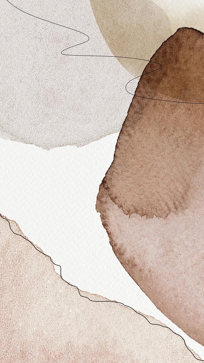 800x1422 Brown Aesthetic Image Wallpaper