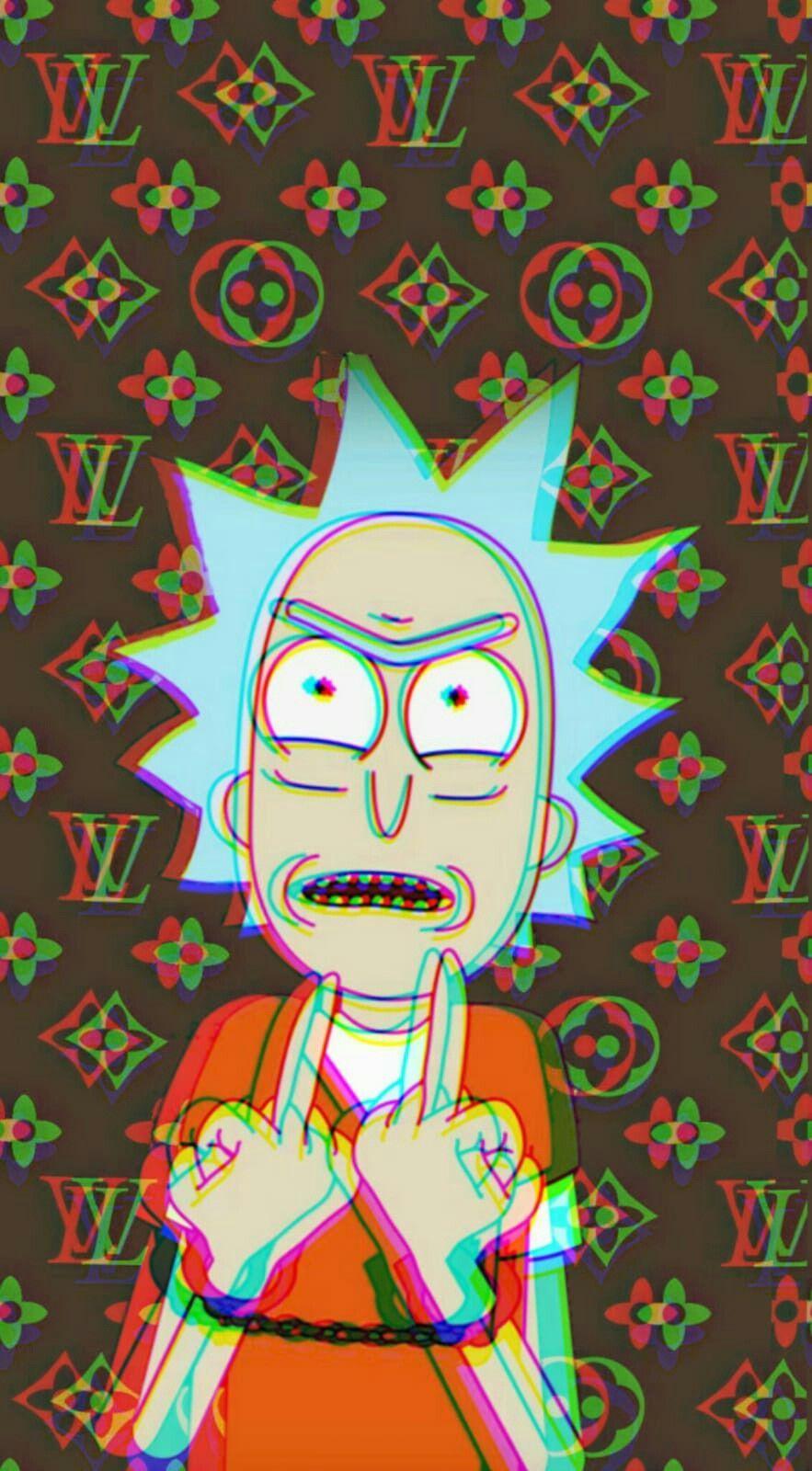 883x1600 Rick And Morty Wallpaper
