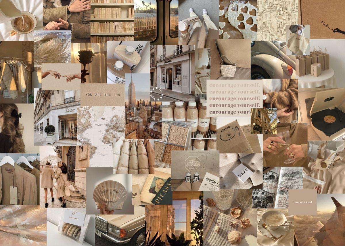 1200x858 Aesthetic Light Brown Wallpaper