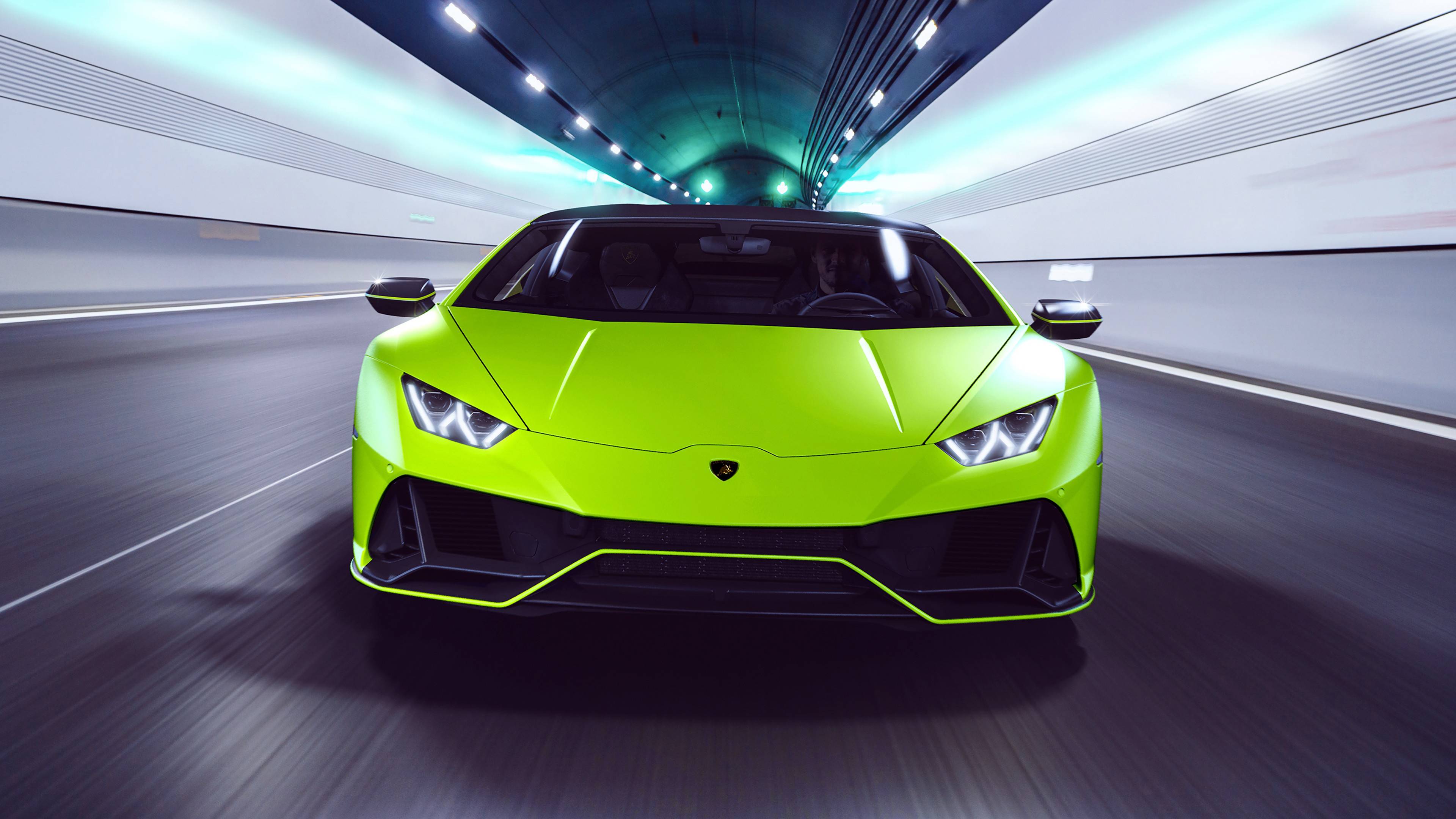 3840x2160 Lamborghini Huracán EVO Fluo Capsule 2021 5 4K HD Cars Wallpaper