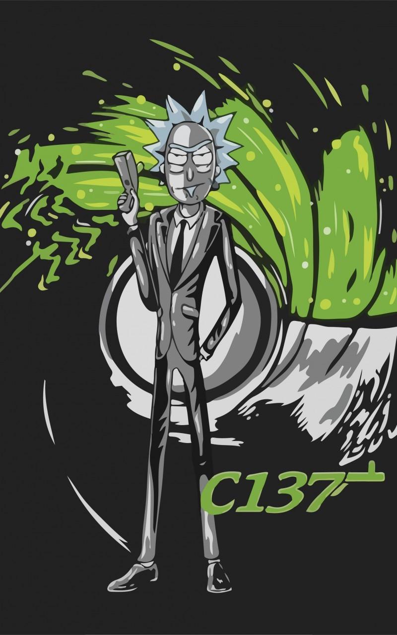 800x1280 Download 800x1280 Rick And Morty, Artwork, Tv Series, Rick Sanchez Wallpaper for Galaxy Note, Samsung Galaxy Tab 2 10. Samsung Galaxy Tab 10. Galaxy Note 10. Asus Nexus 7