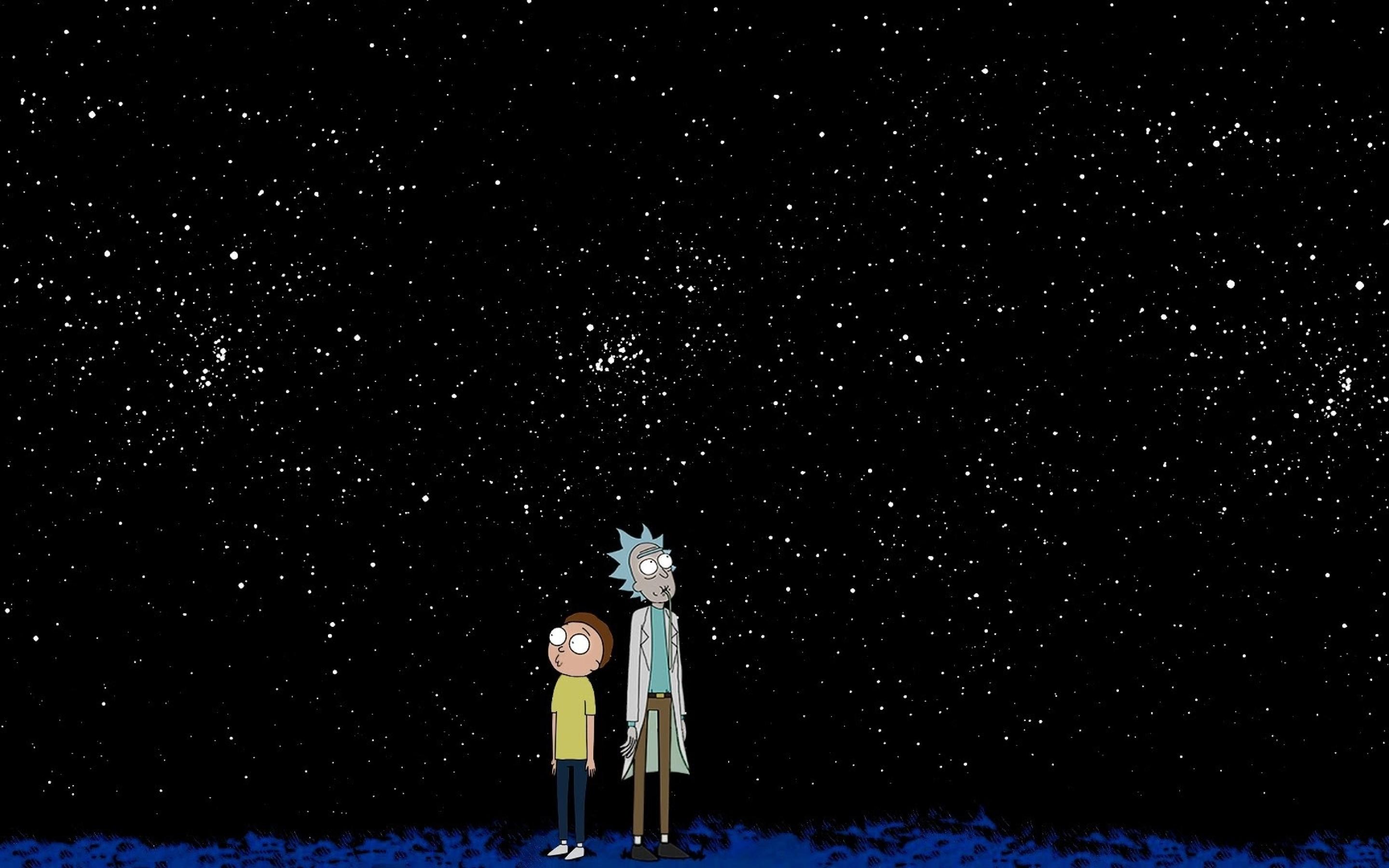 2880x1800 Rick And Morty Space Macbook Pro Retina Wallpaper, HD TV Series 4K Wallpaper, Image, Photo and Background