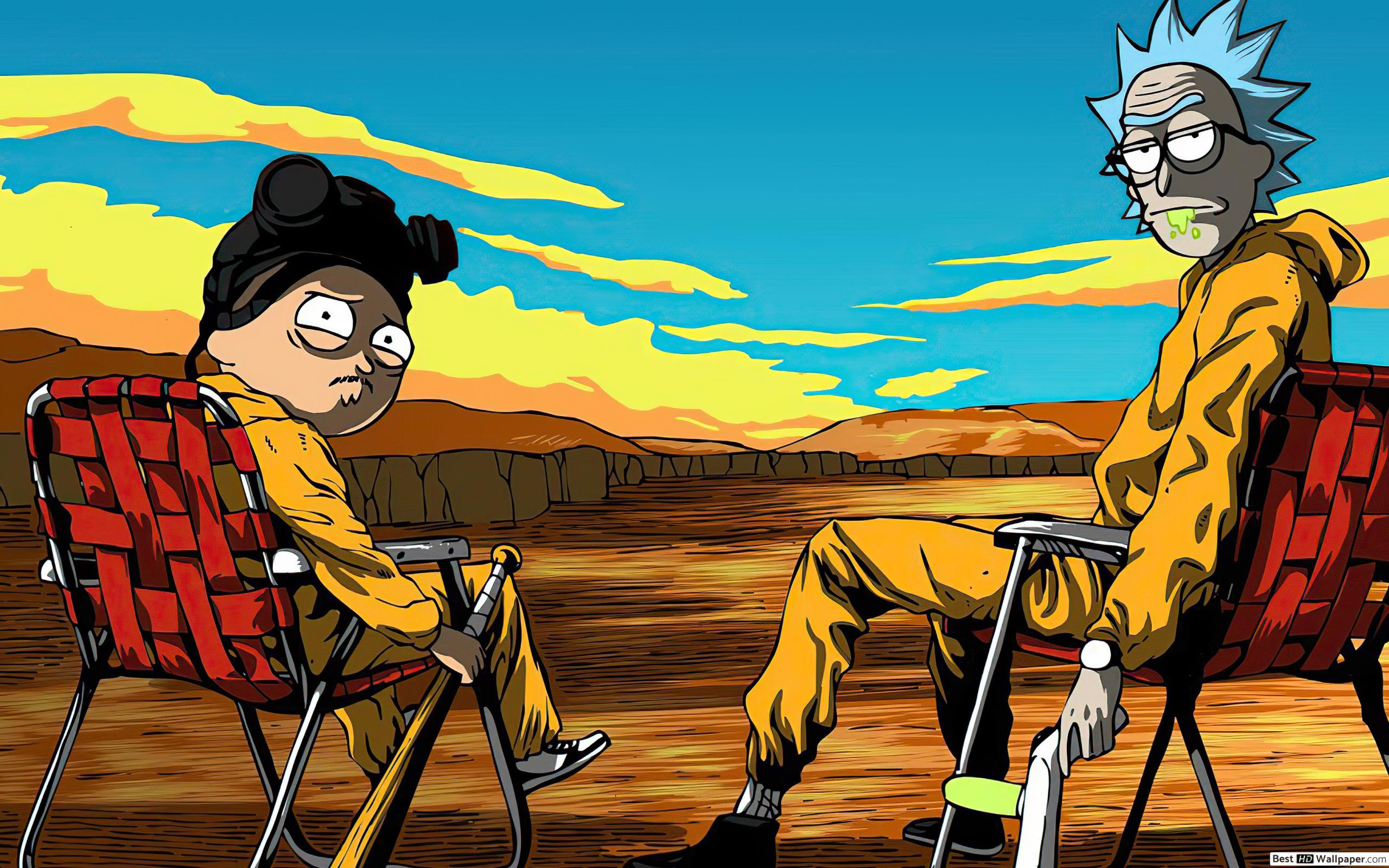 2560x1600 Rick and morty bad HD wallpaper download