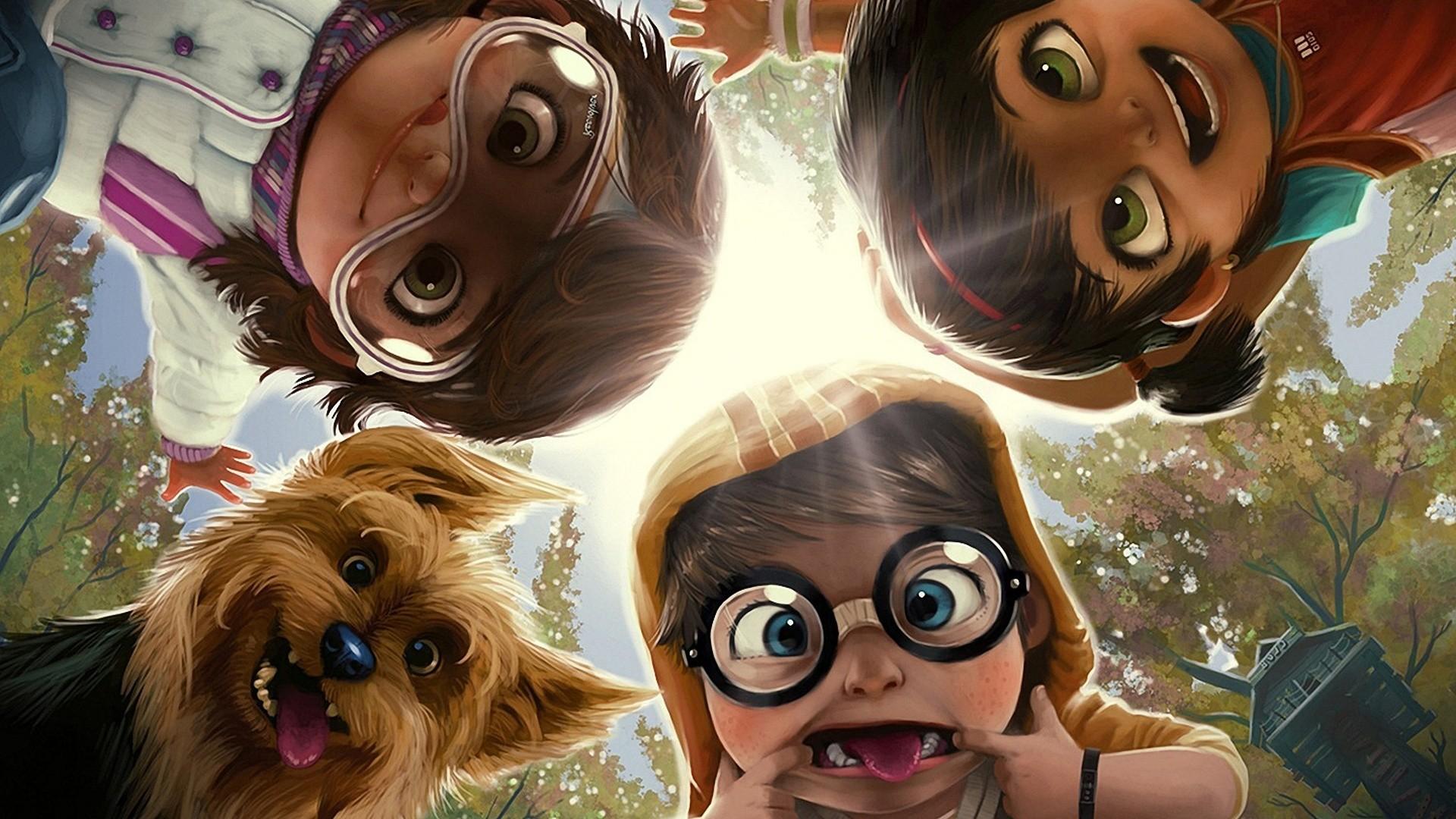 1920x1080 Cute Cartoon Wallpaper Creative CanCreative Can. HD Wallpaper. Funny cartoon image, Cartoon image and HD wallpaper