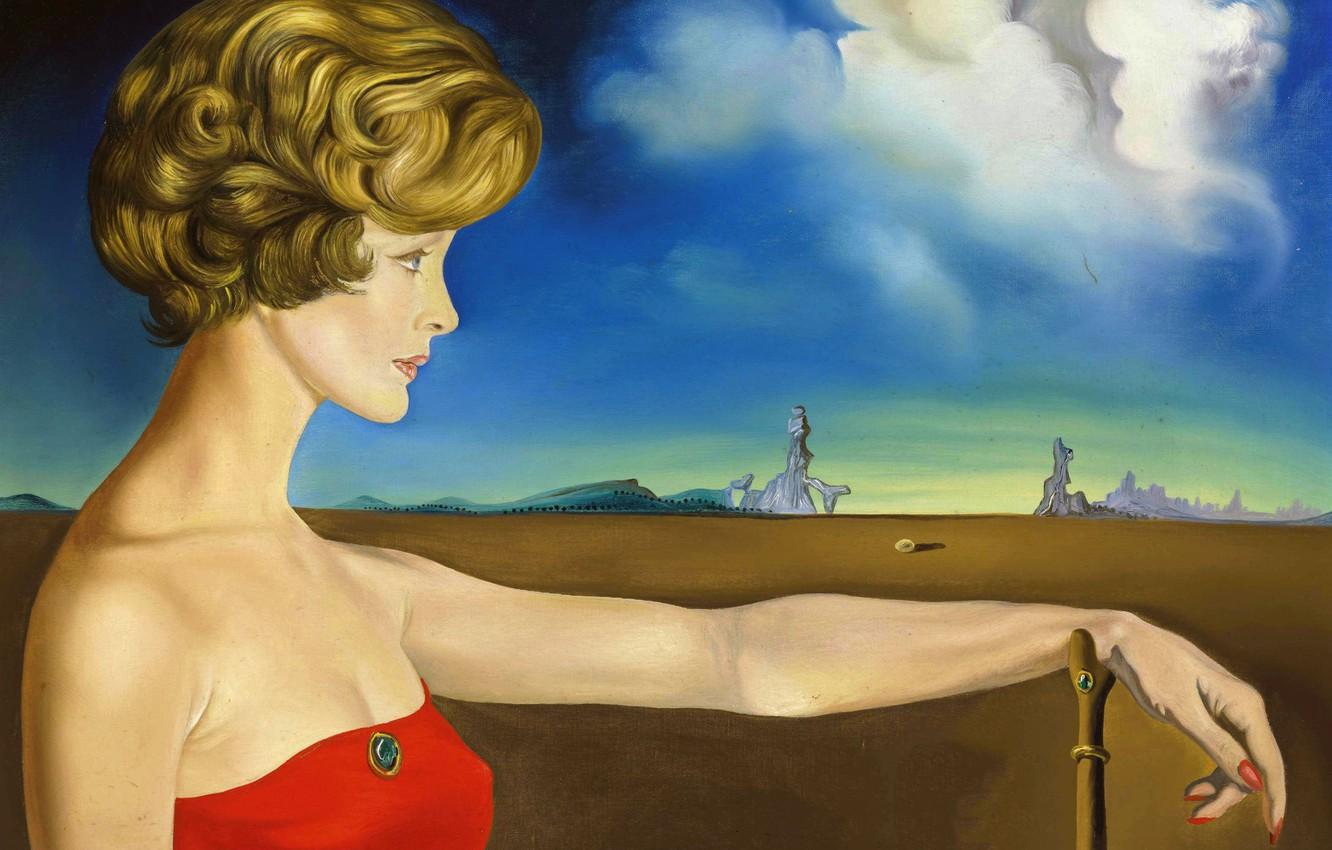 1332x850 Photo Wallpaper Surrealism, Picture, Salvador Dali, Dali 3D Painting