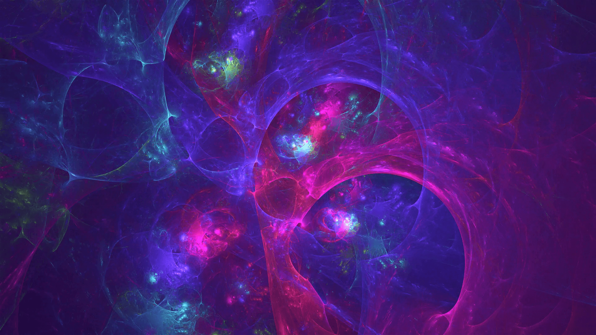 1920x1080 Futuristic Magic Modern Dynamic Background with slow rotation. Very