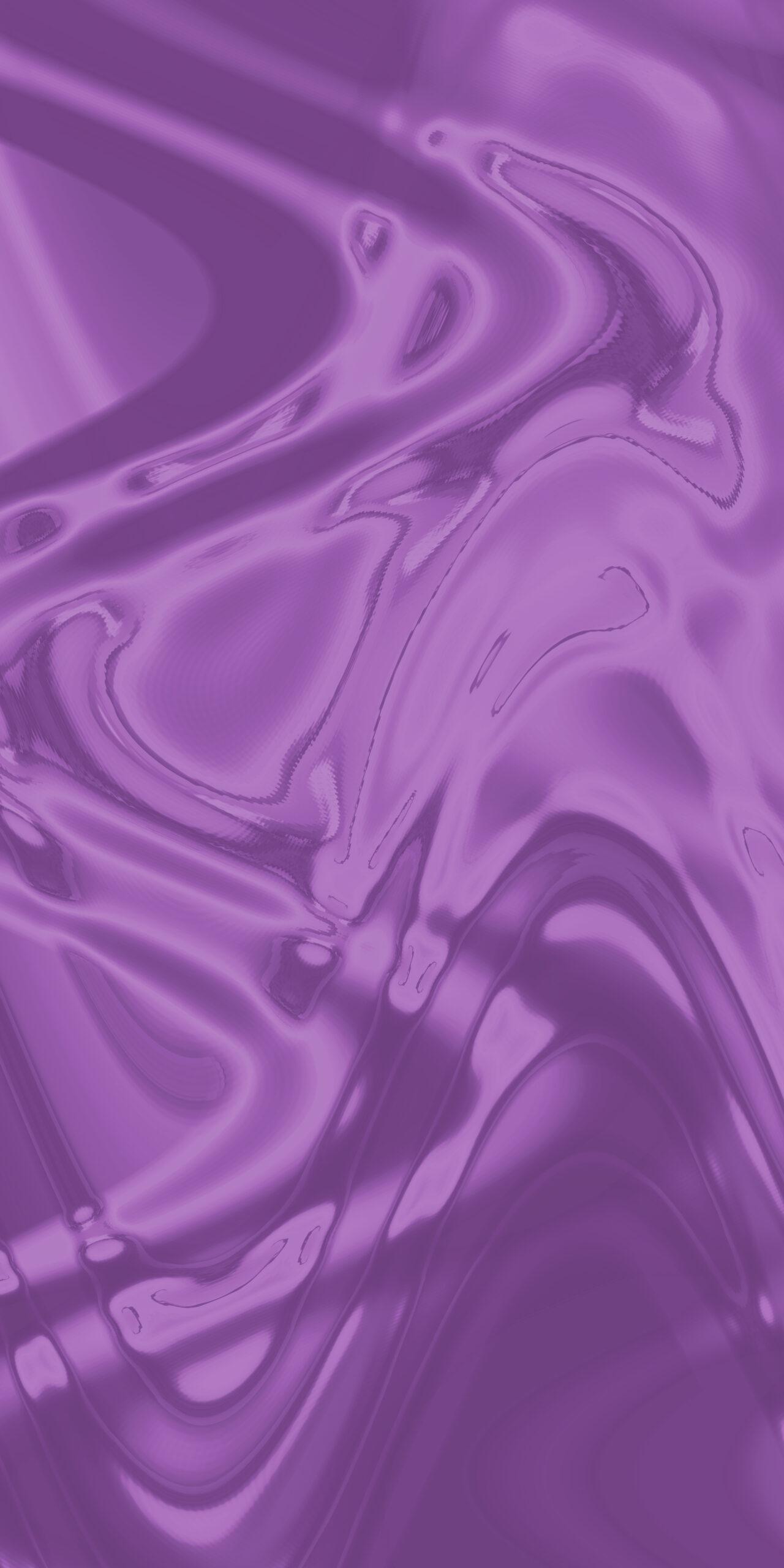 1280x2560 Liquid Metal Purple Wallpaper