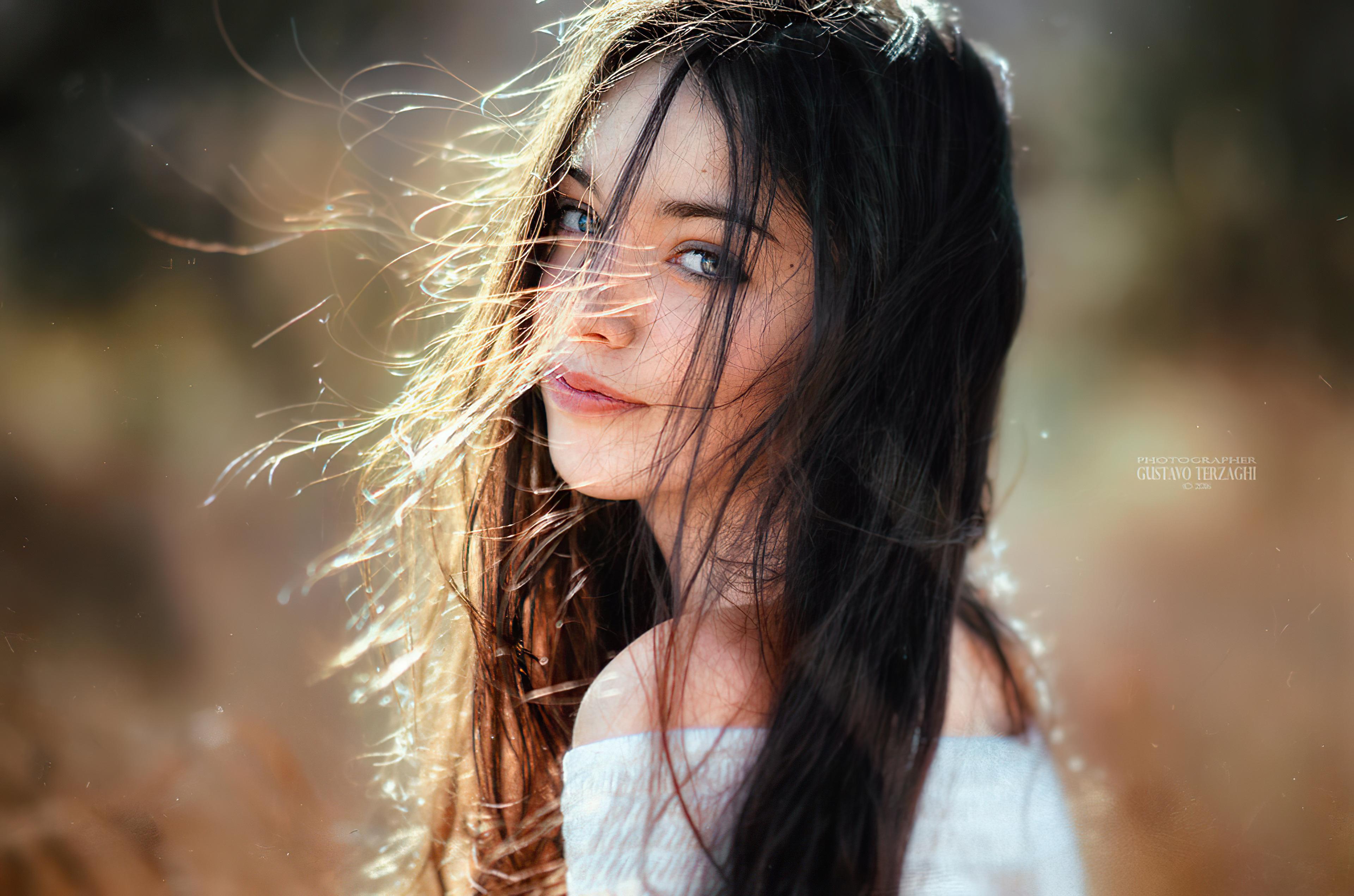3840x2543 Beautiful Girl Hair In Face 4k, HD Girls, 4k Wallpaper, Image, Background, Photo and Picture