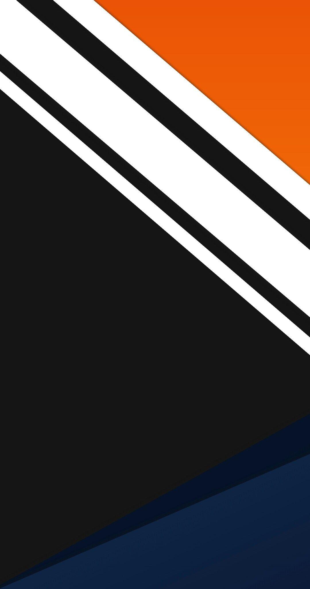 1080x2048 Black Orange iPhone Wallpaper