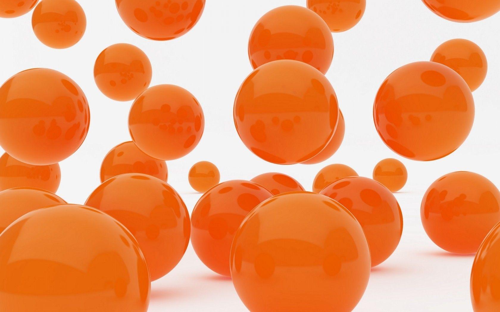 1680x1050 Orange And White Wallpaper