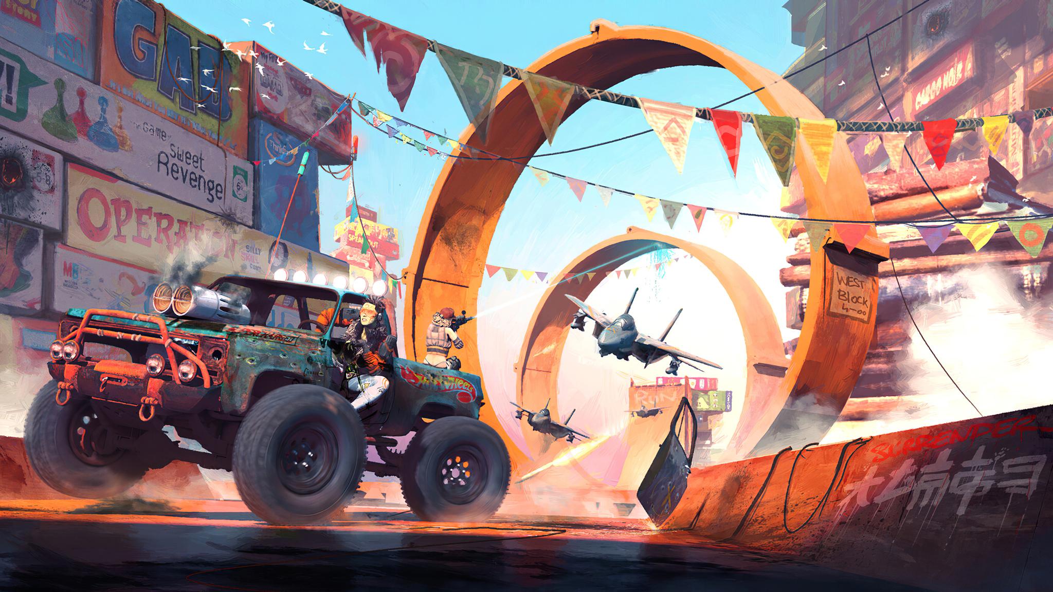 2048x1152 Hot Wheels And Jet 2048x1152 Resolution HD 4k Wallpaper, Image, Background, Photo and Picture
