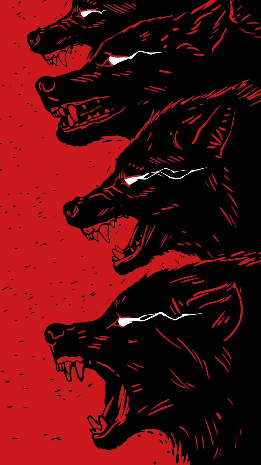 900x1600 Wolf Artwork IPhone Wallpaper Wallpaper : iPhone Wallpaper