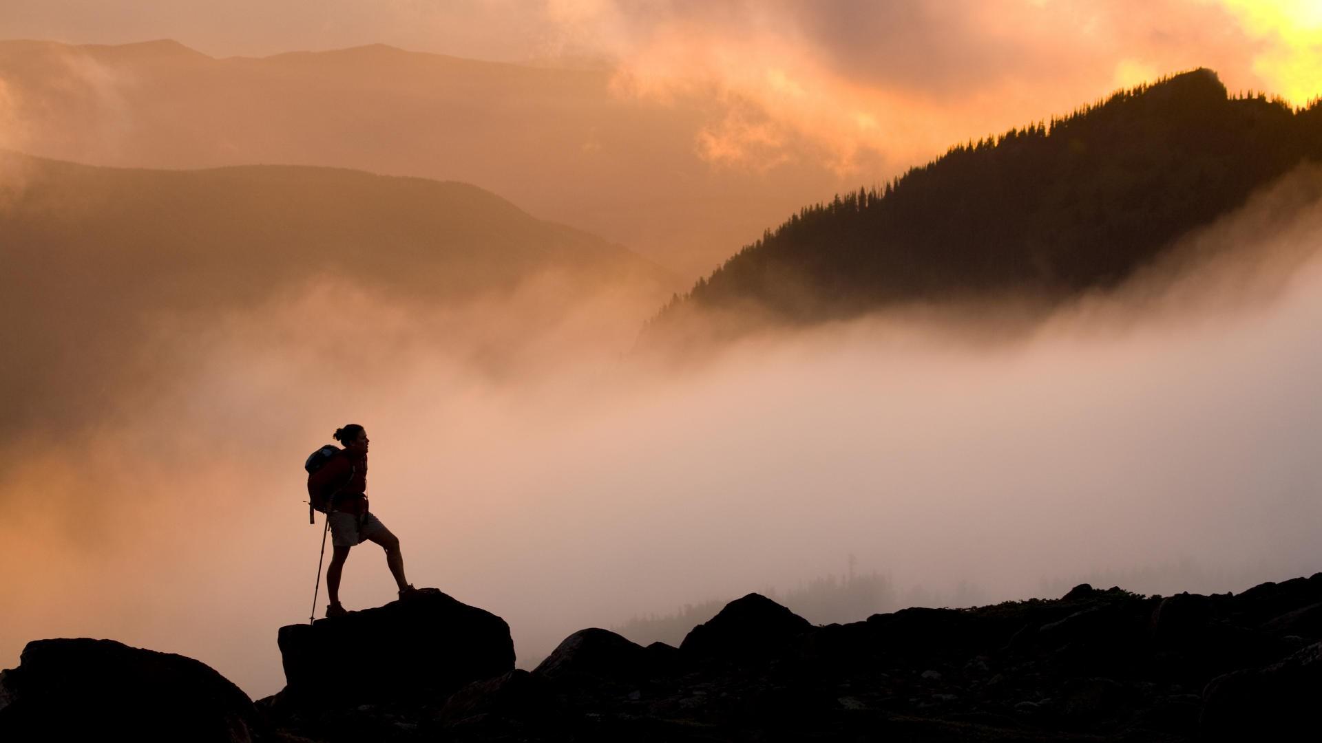 1920x1080 Hiking Wallpaper