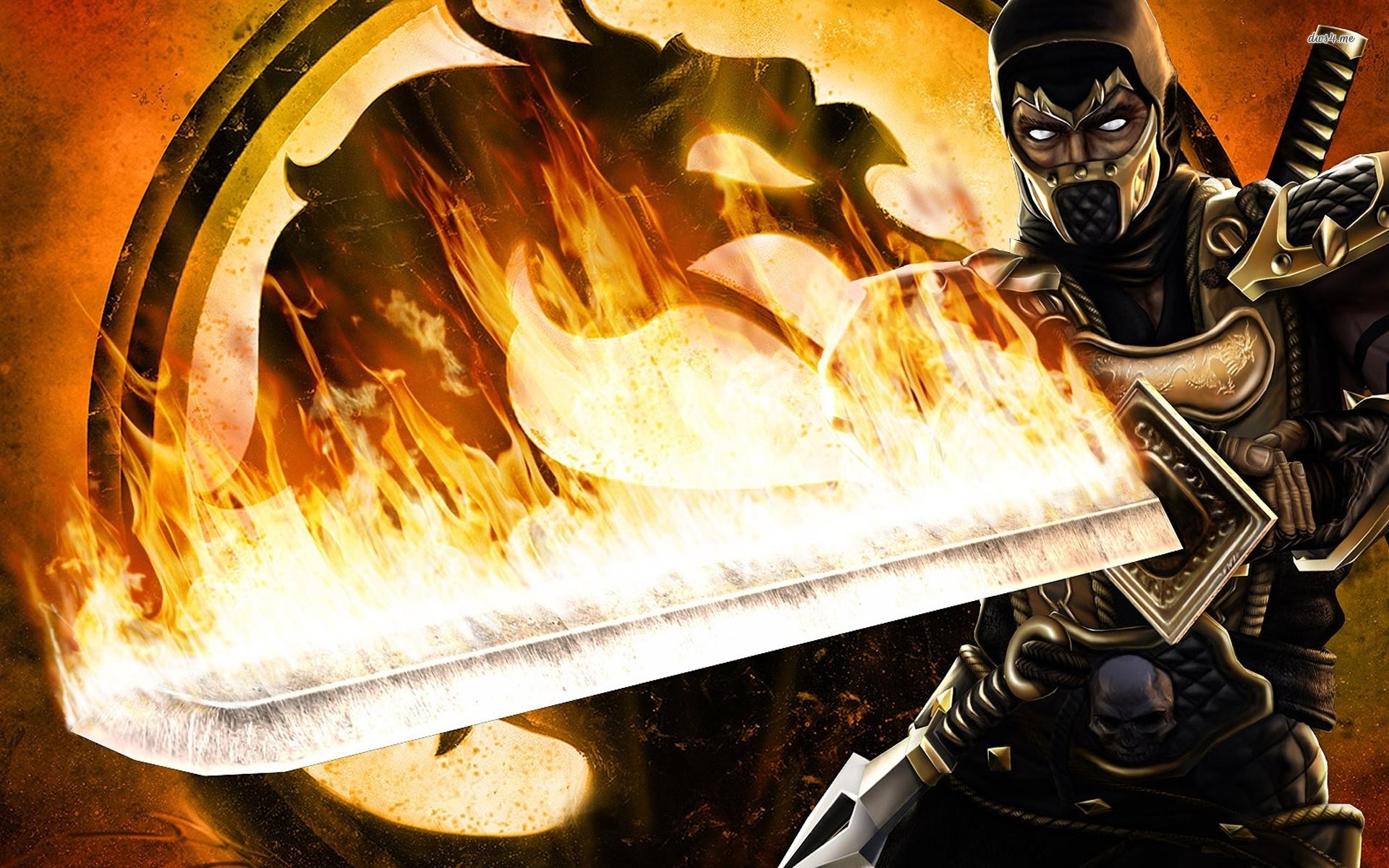 1920x1200 Scorpion Mortal Kombat Wallpaper 32722 1920x1200px