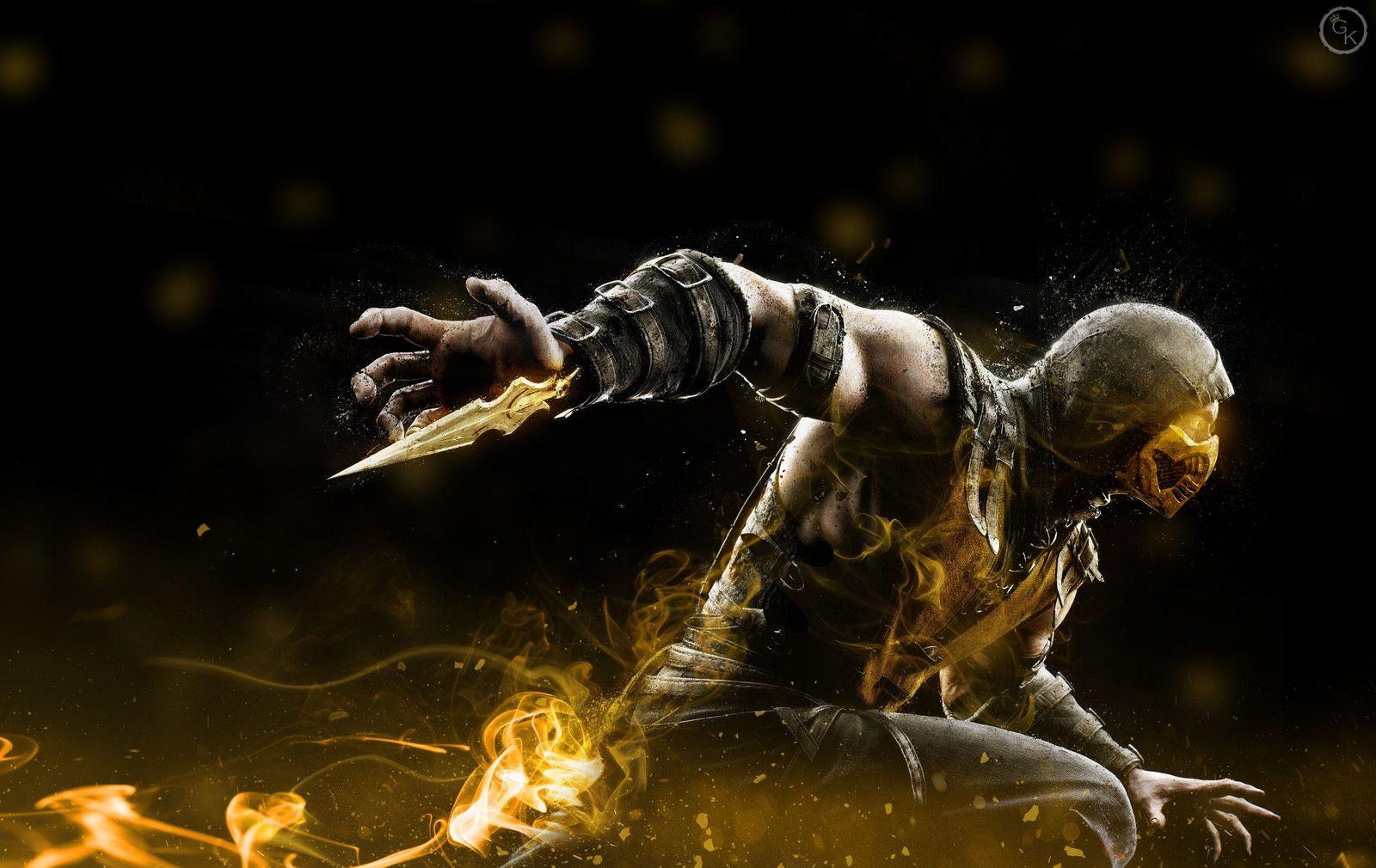 1600x1010 Mortal Kombat Artwork. Mortal Kombat X Wallpaper, Scorpion Mortal Kombat, Mortal Kombat X