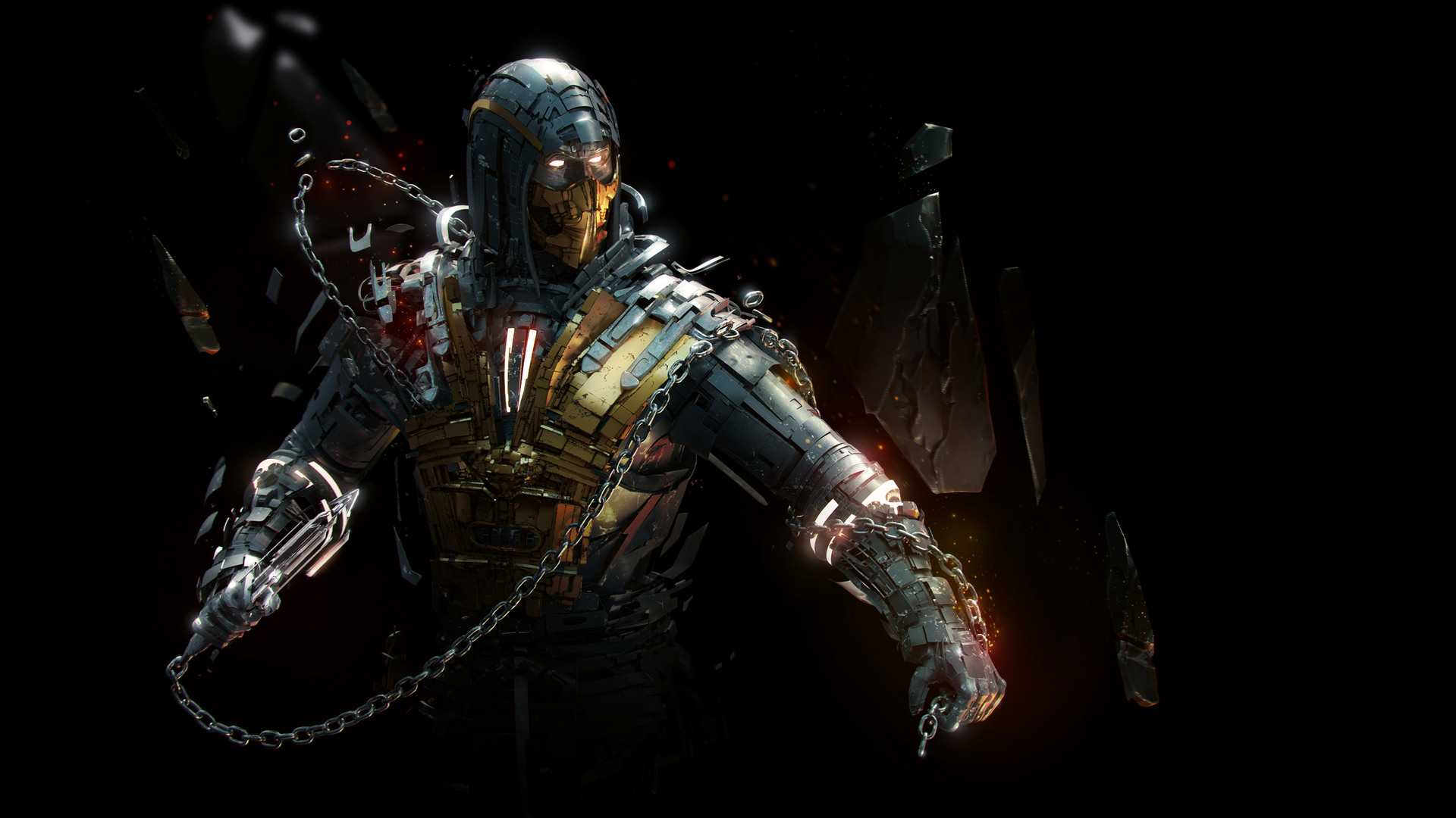 1920x1080 Mortal Kombat Scorpion Wallpaper Free HD Wallpaper