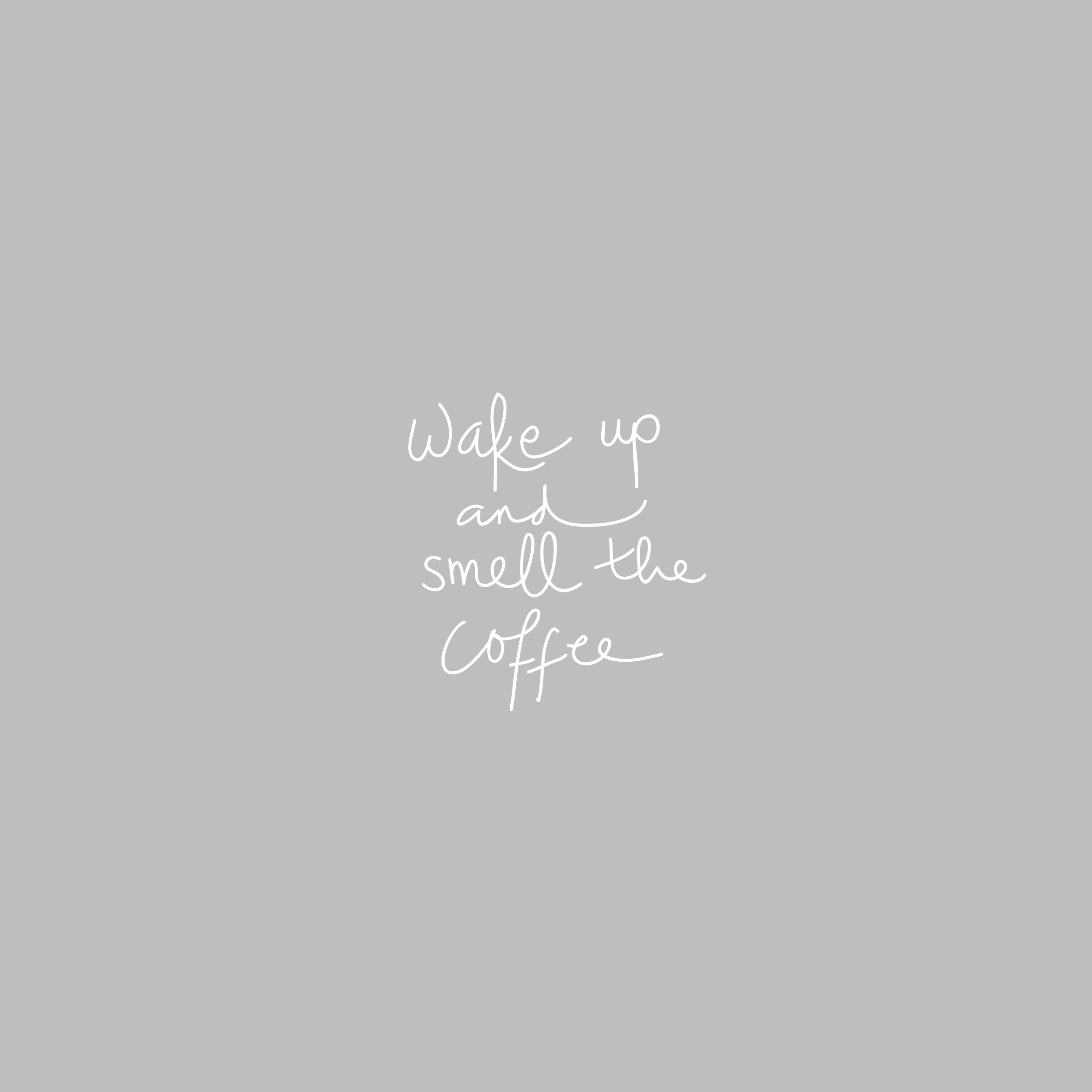 3200x3200 Smell the coffee. Heartbreak wallpaper, Black and white picture wall, Instagram frame template