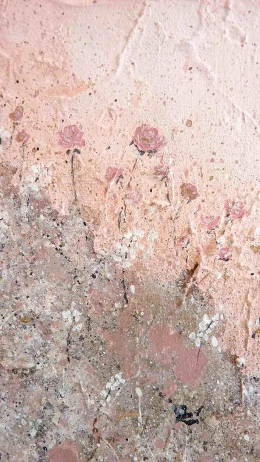 853x1517 Peach Colour Aesthetic Wallpaper