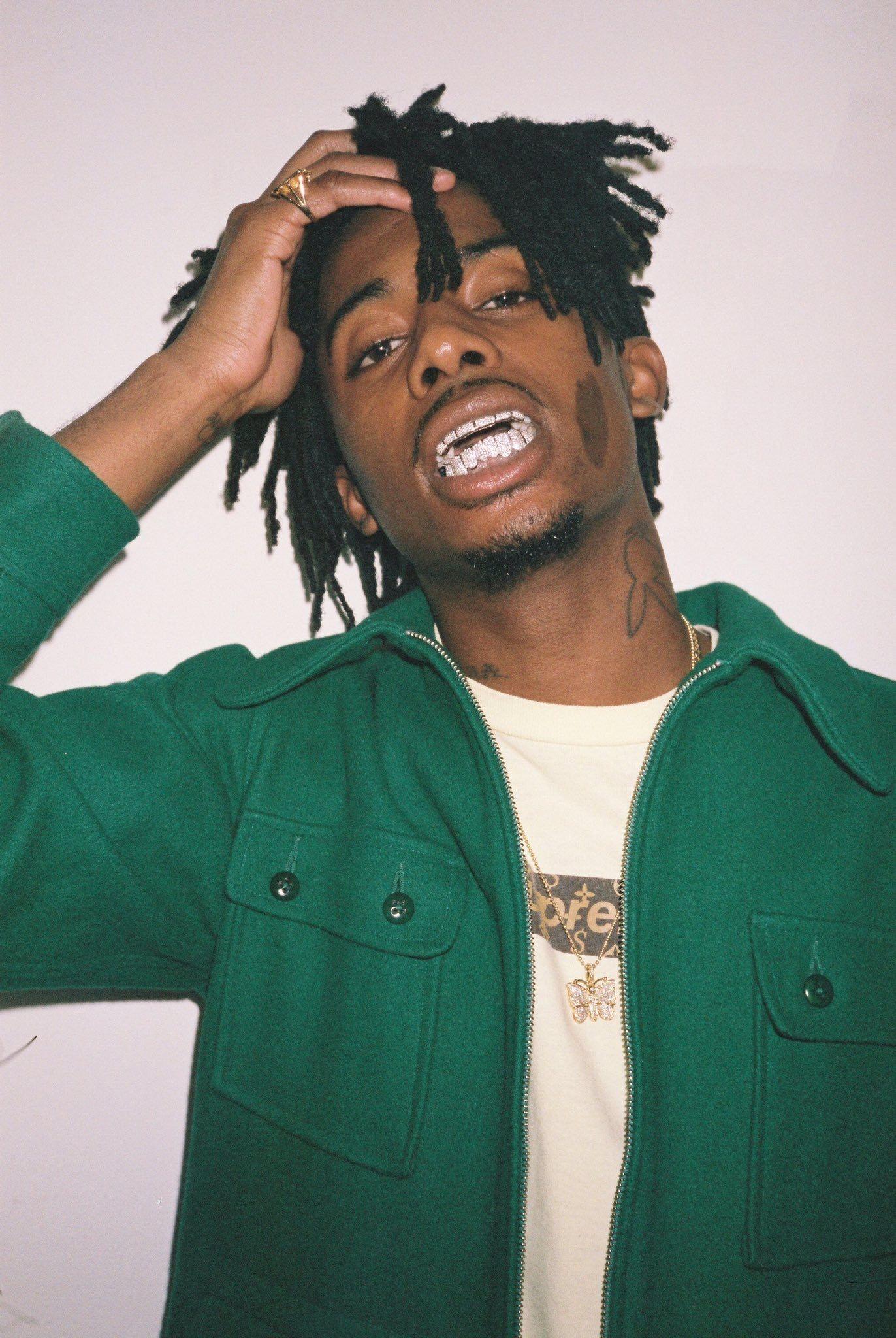 1372x2048 Playboi Carti Aesthetic Green Wallpaper