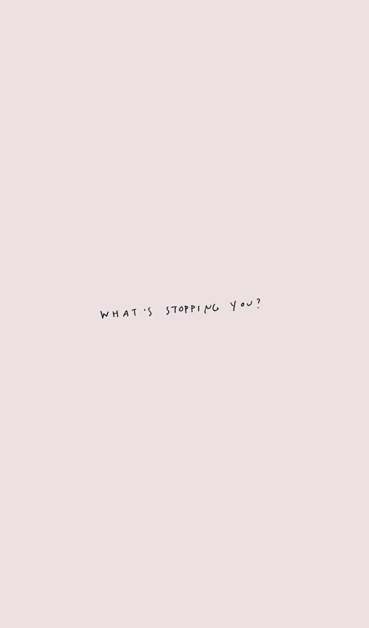 750x1274 Aesthetic With Simple Quotes Wallpaper