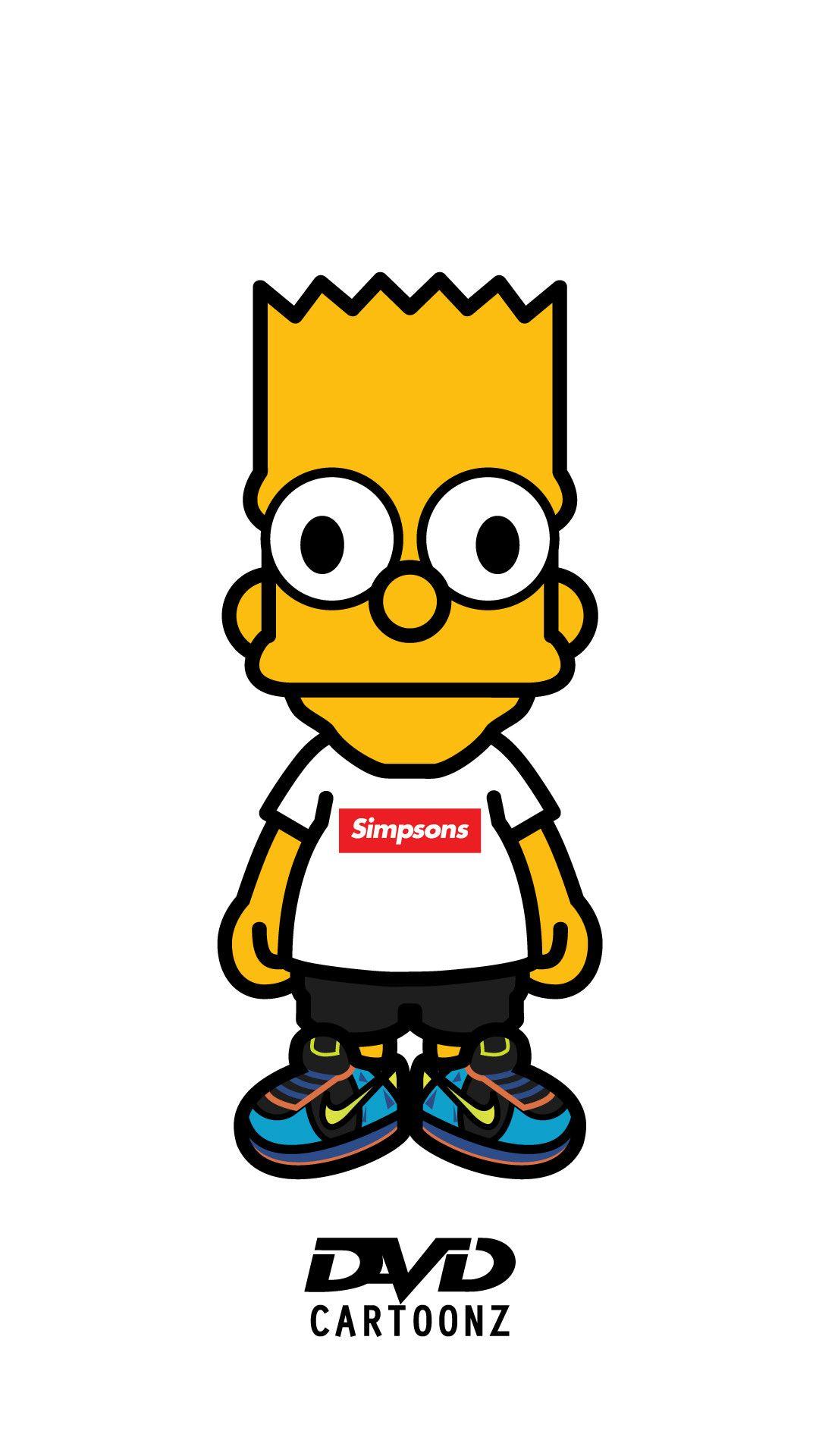 1080x1920 Spongebob Supreme BAPE Wallpaper