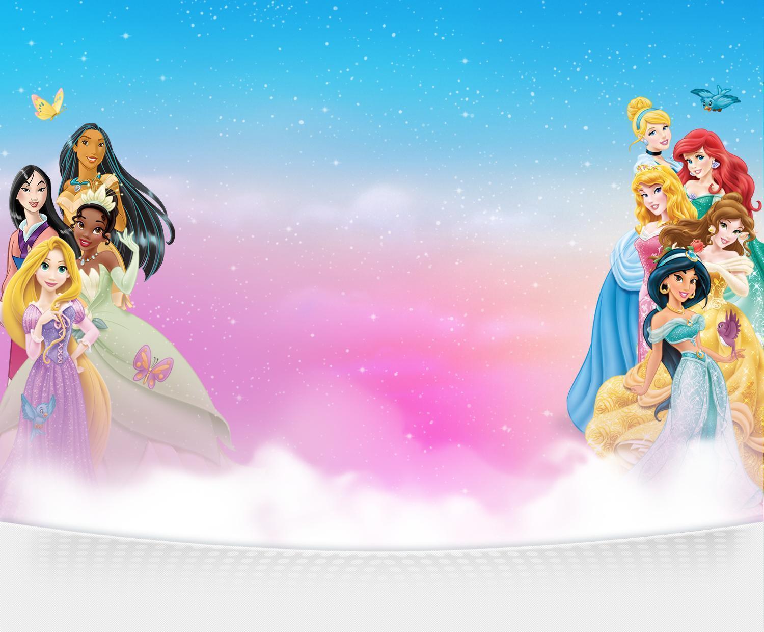 1500x1240 Disney Princess Background