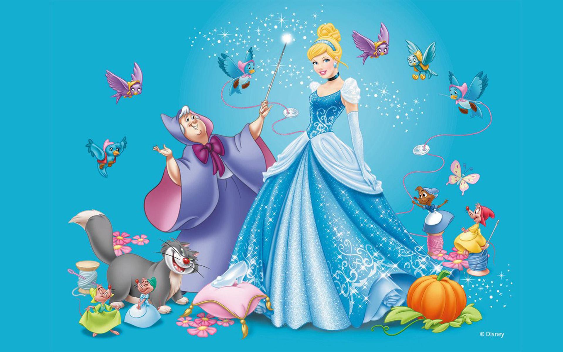 1920x1200 Cinderella Disney Princess And Fairy Godmother Image For Desktop Wallpaper HD 1920x1200 :