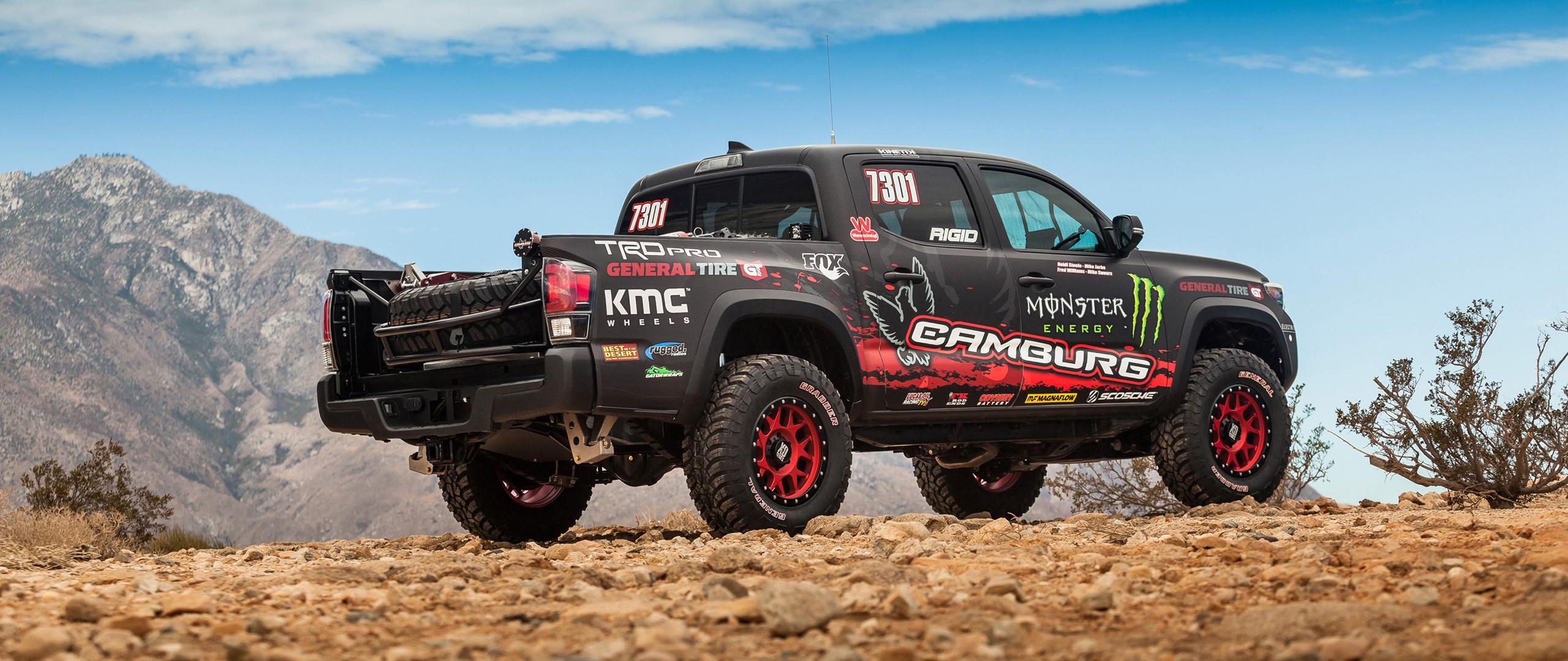 2560x1080 Desktop Wallpaper Toyota Tacoma, Race Truck, HD Image, Picture, Background, Y2gca