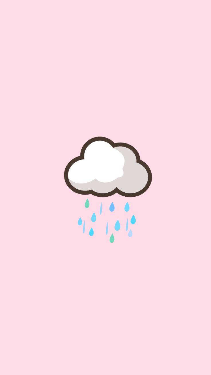 736x1308 Cloud & Rain. Clouds wallpaper iphone, Pink clouds wallpaper, Black wallpaper iphone