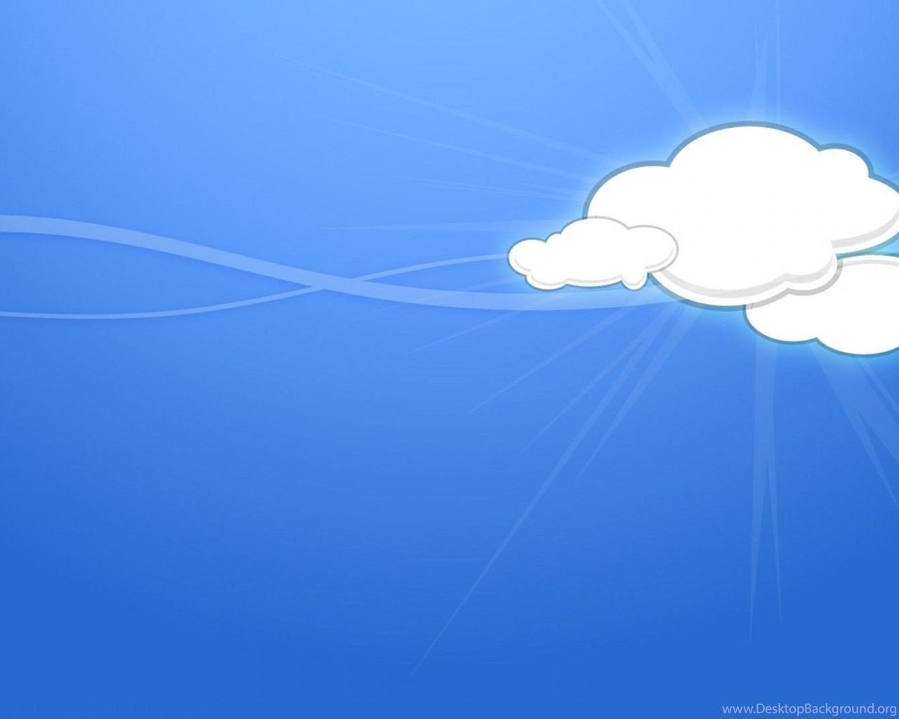 1280x1024 Gallery For Cartoon Clouds Background HD Desktop Background