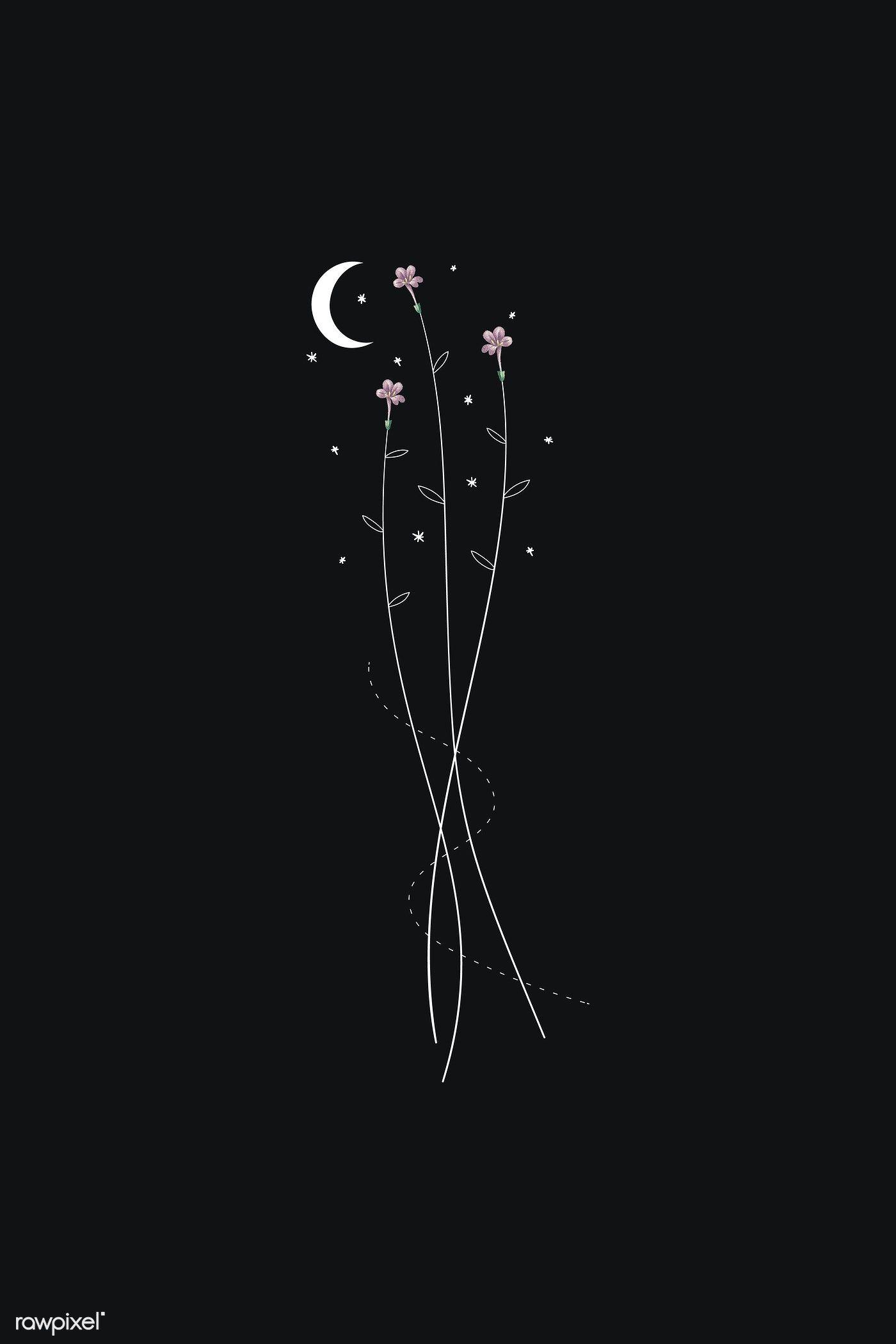 1400x2100 Bohemian Moon Wallpaper