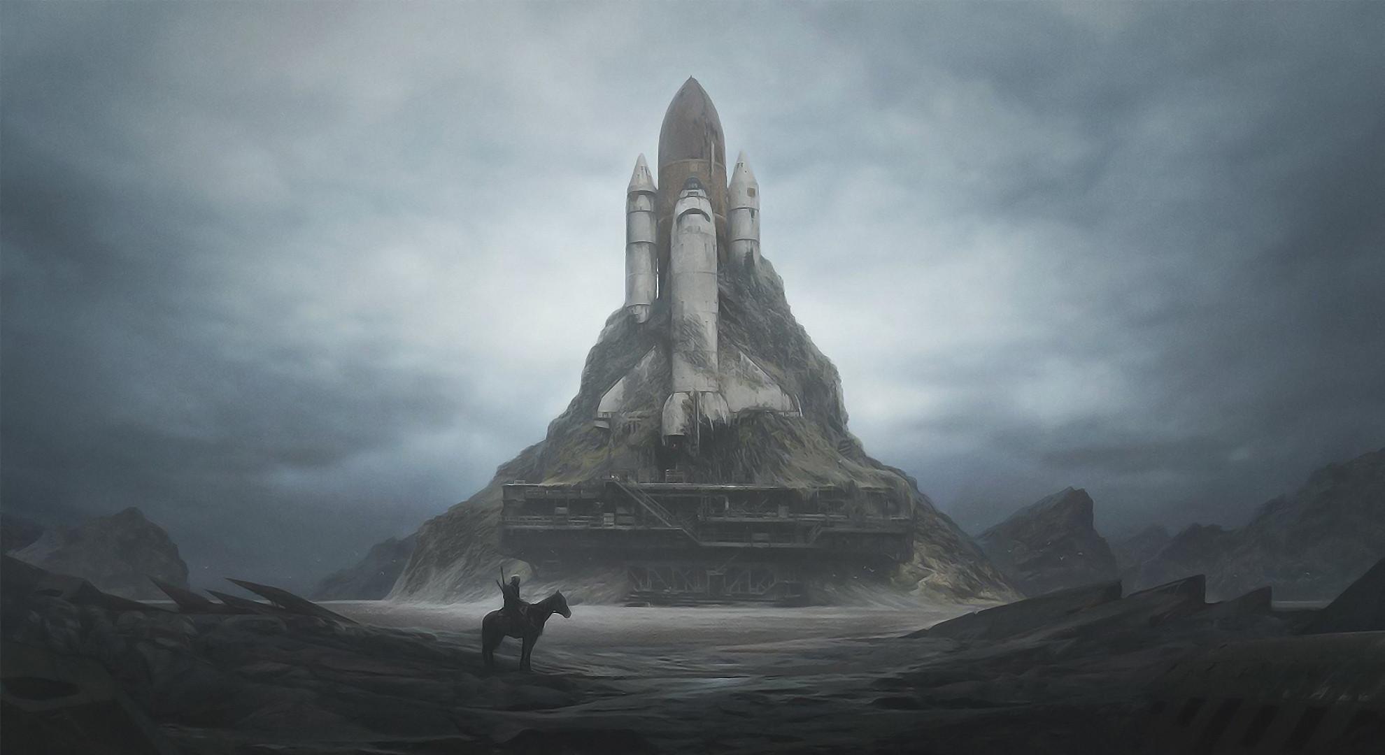 1980x1080 Rocket Space Art, HD Artist, 4k Wallpaper, Image, Background, Photo and Picture