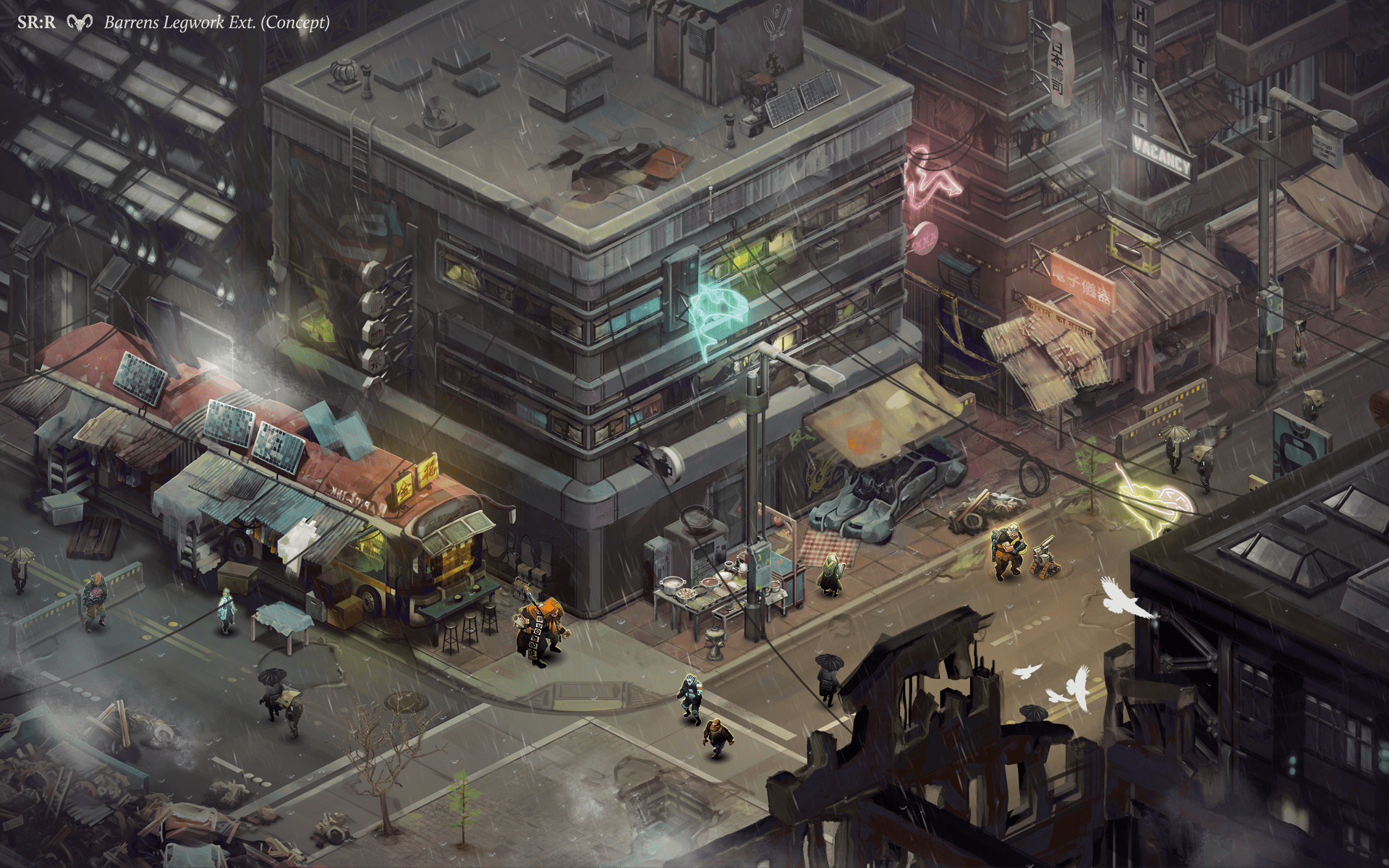 1920x1200 Shadowrun Returns New Concept Art Released
