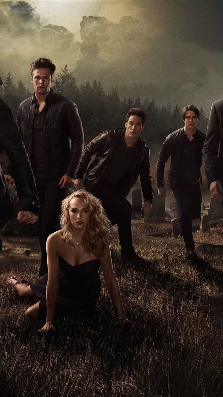 750x1334 HD Vampire Diaries Wallpaper