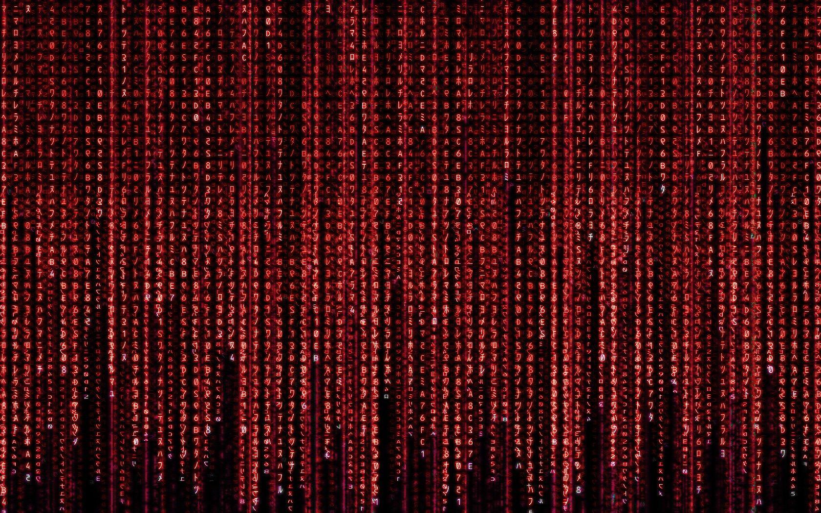 Red Binary Code Wallpapers Top Free Red Binary Code Backgrounds Wallpaperaccess