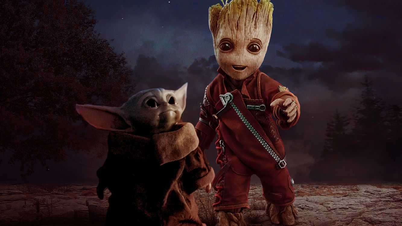 1333x750 Desktop Baby Yoda Wallpaper