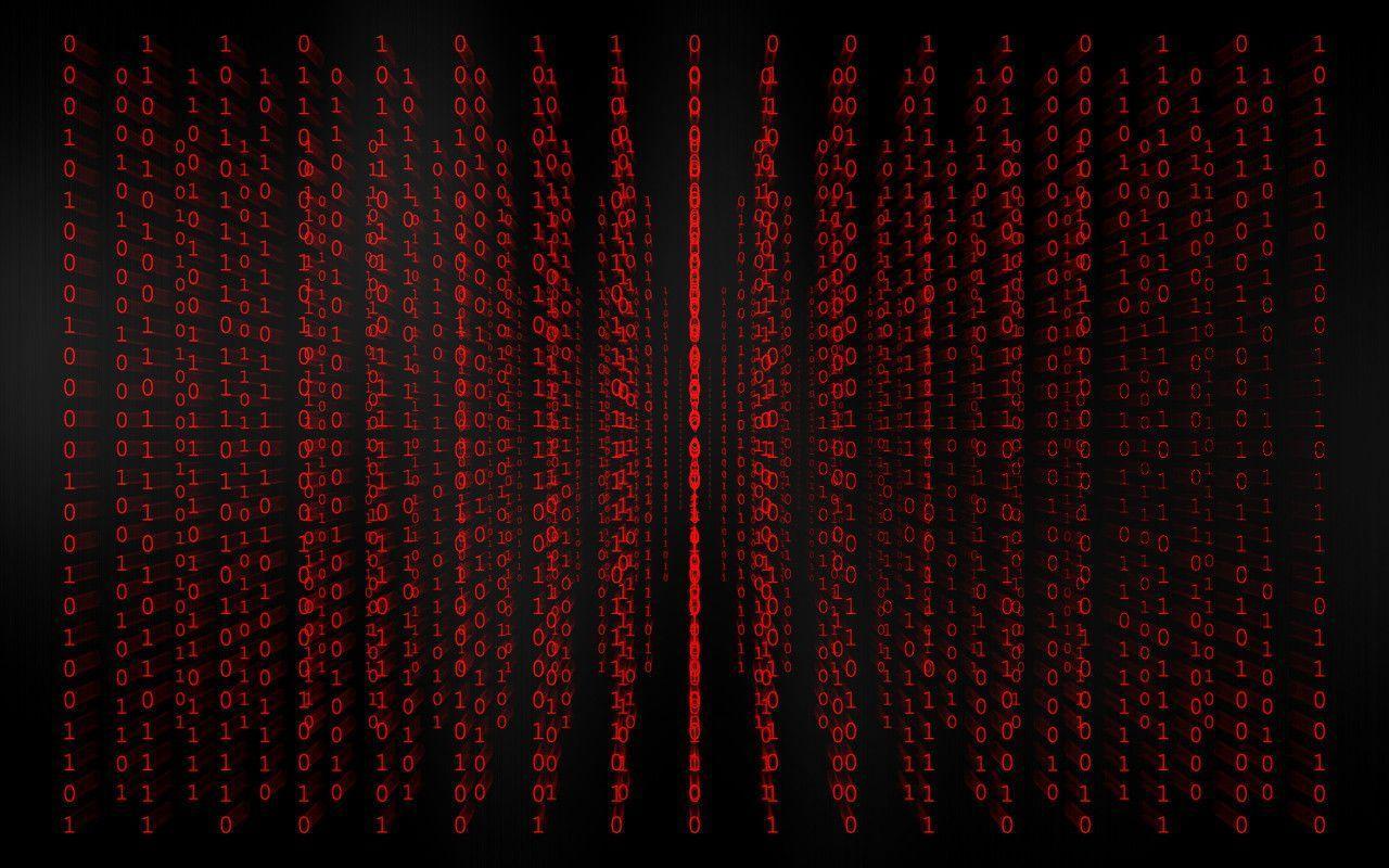 Red Binary Code Wallpapers Top Free Red Binary Code Backgrounds Wallpaperaccess