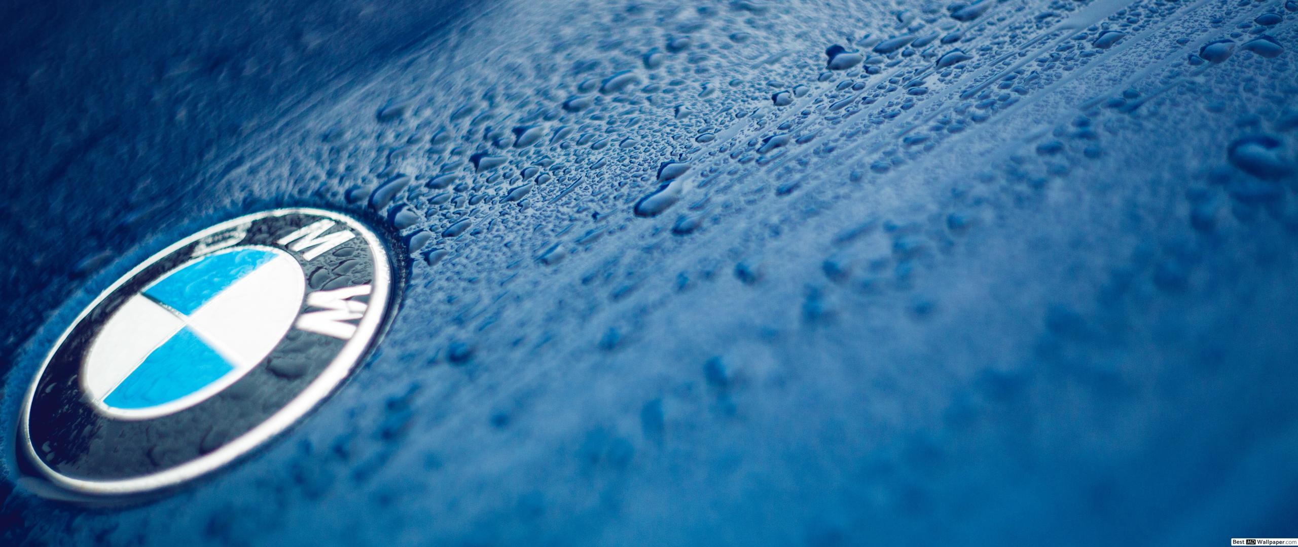 2560x1080 BMW Logo HD wallpaper download