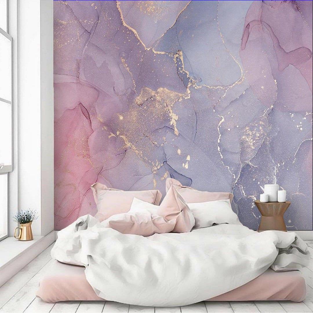 1080x1078 Abstract Wallpaper Pink Purple Gold non Metallic Watercolor