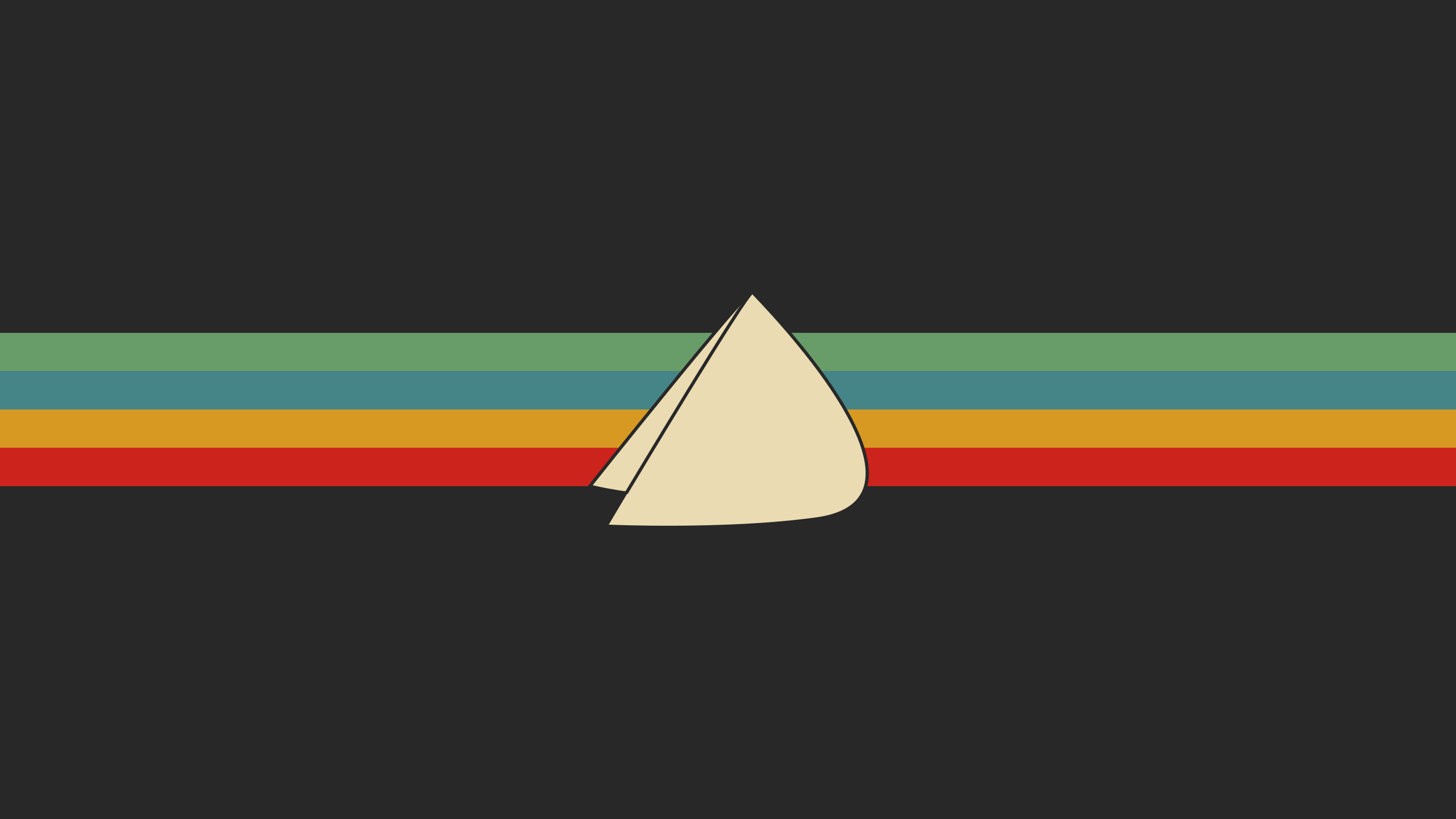 2732x1536 EndeavourOS stripped gruvbox wallpaper (links in comment): EndeavourOS