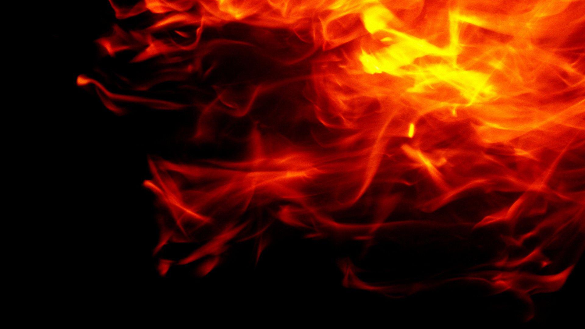 1920x1080 Red Fire Wallpaper