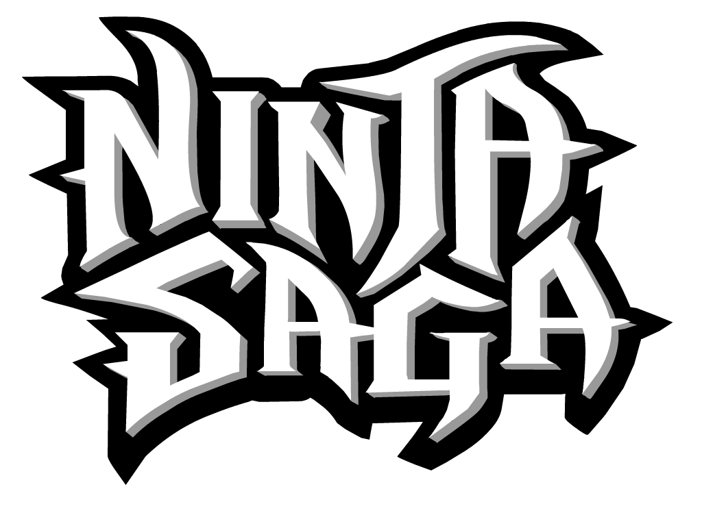 1024x768 Ninja Saga Logo
