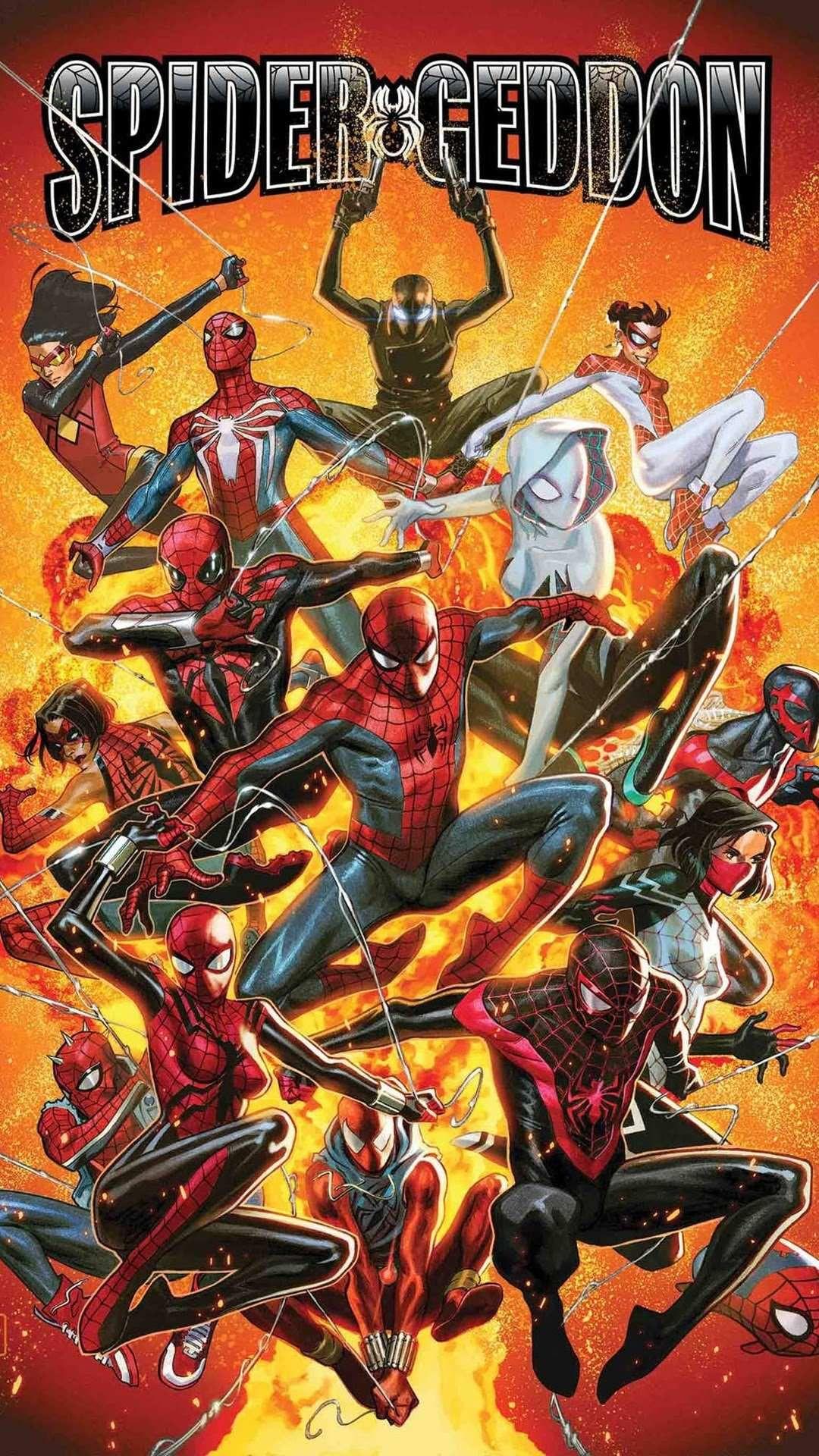 1080x1920 Spider Verse iPhone Wallpaper. Spider verse, Marvel posters, Spider