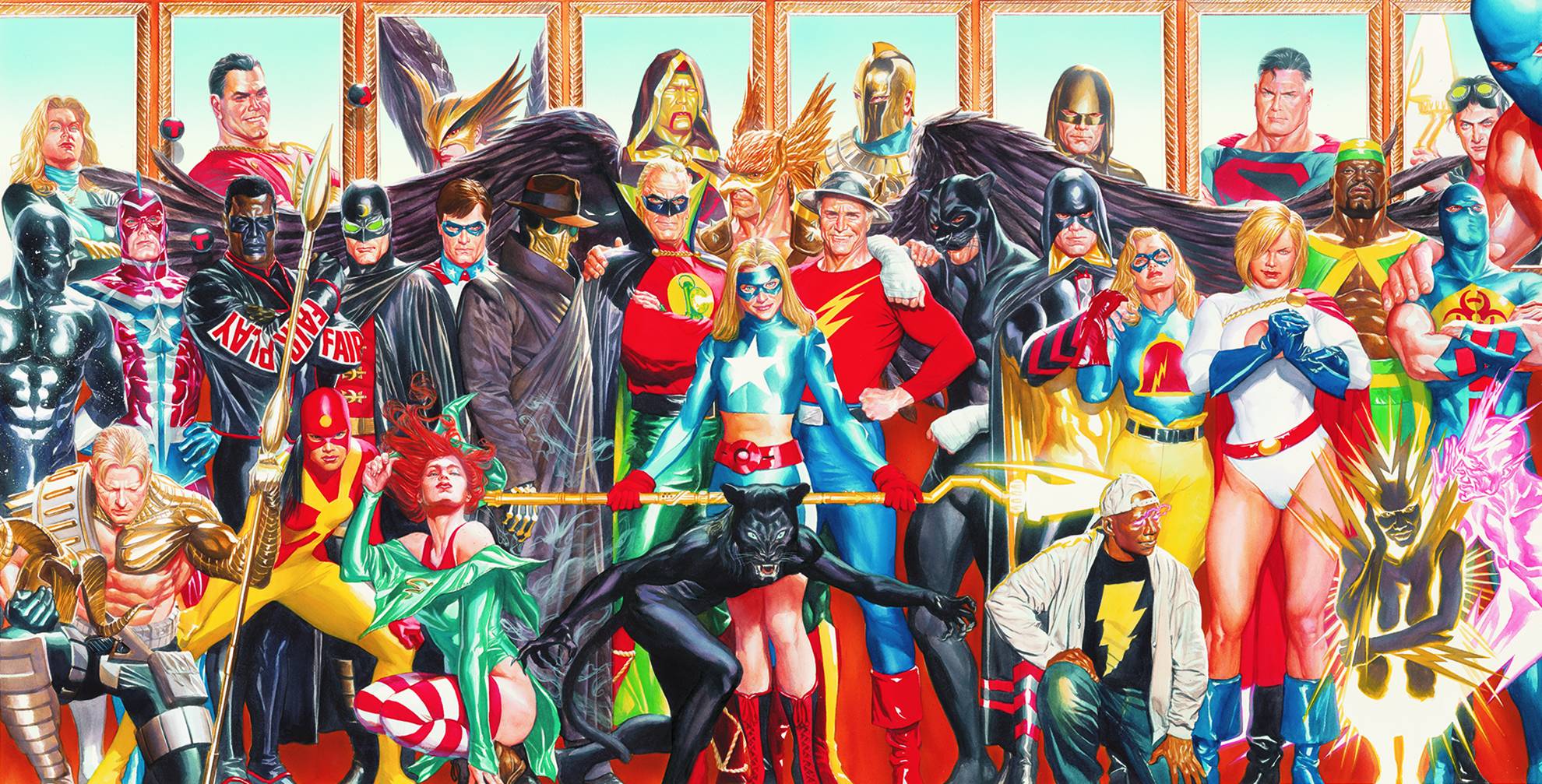1980x1007 Justice Society Of America Alex Ross