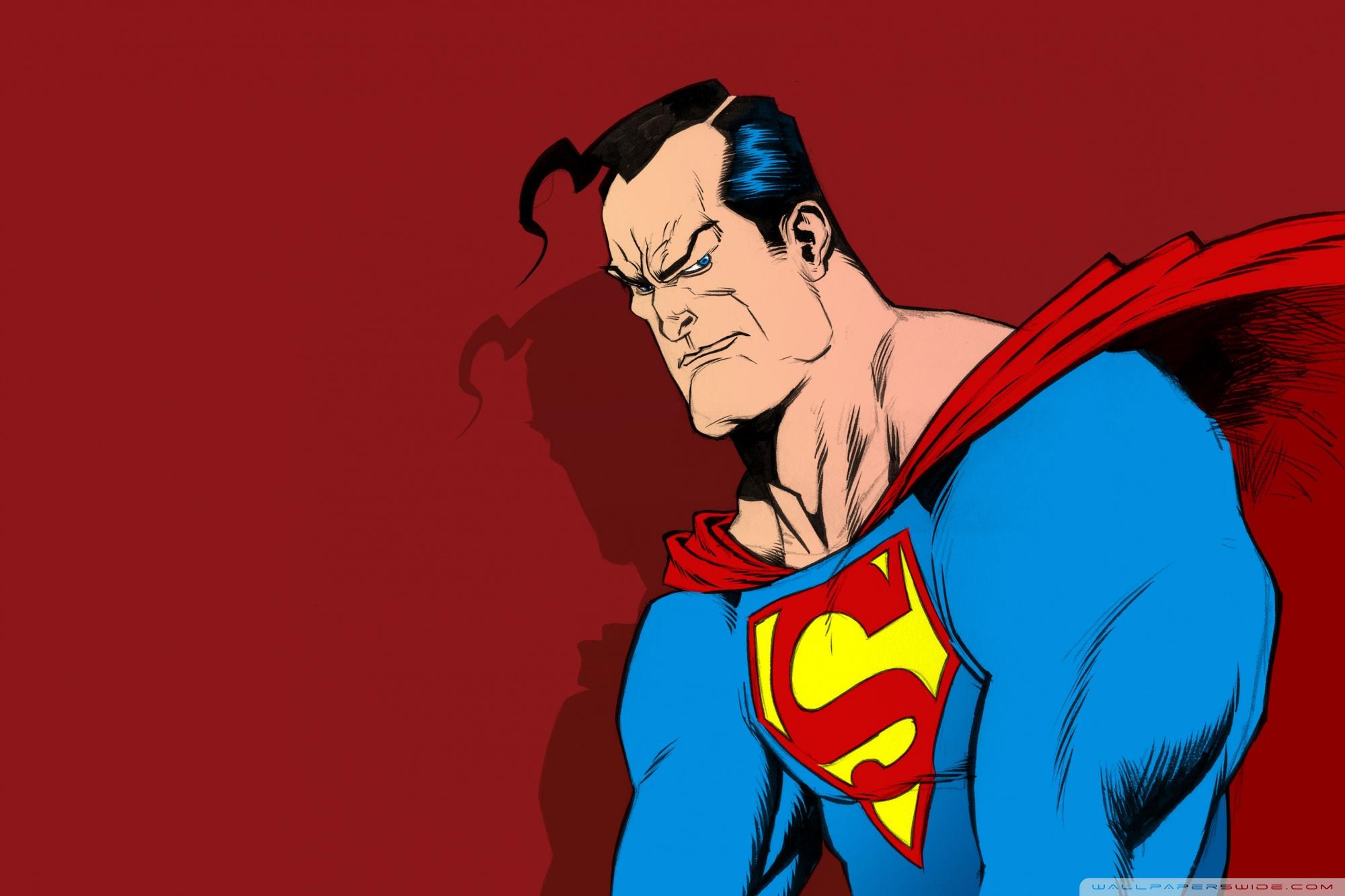 2000x1333 Superman Comic Art Ultra HD Desktop Background Wallpaper for 4K UHD TV : Tablet