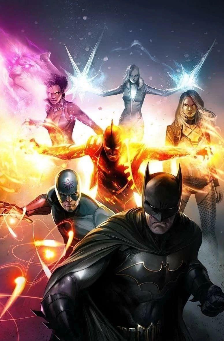 776x1181 Justice League of America (Rebirth Version) Reading Order. Dc comics characters, Dc comics superheroes, Superhero art