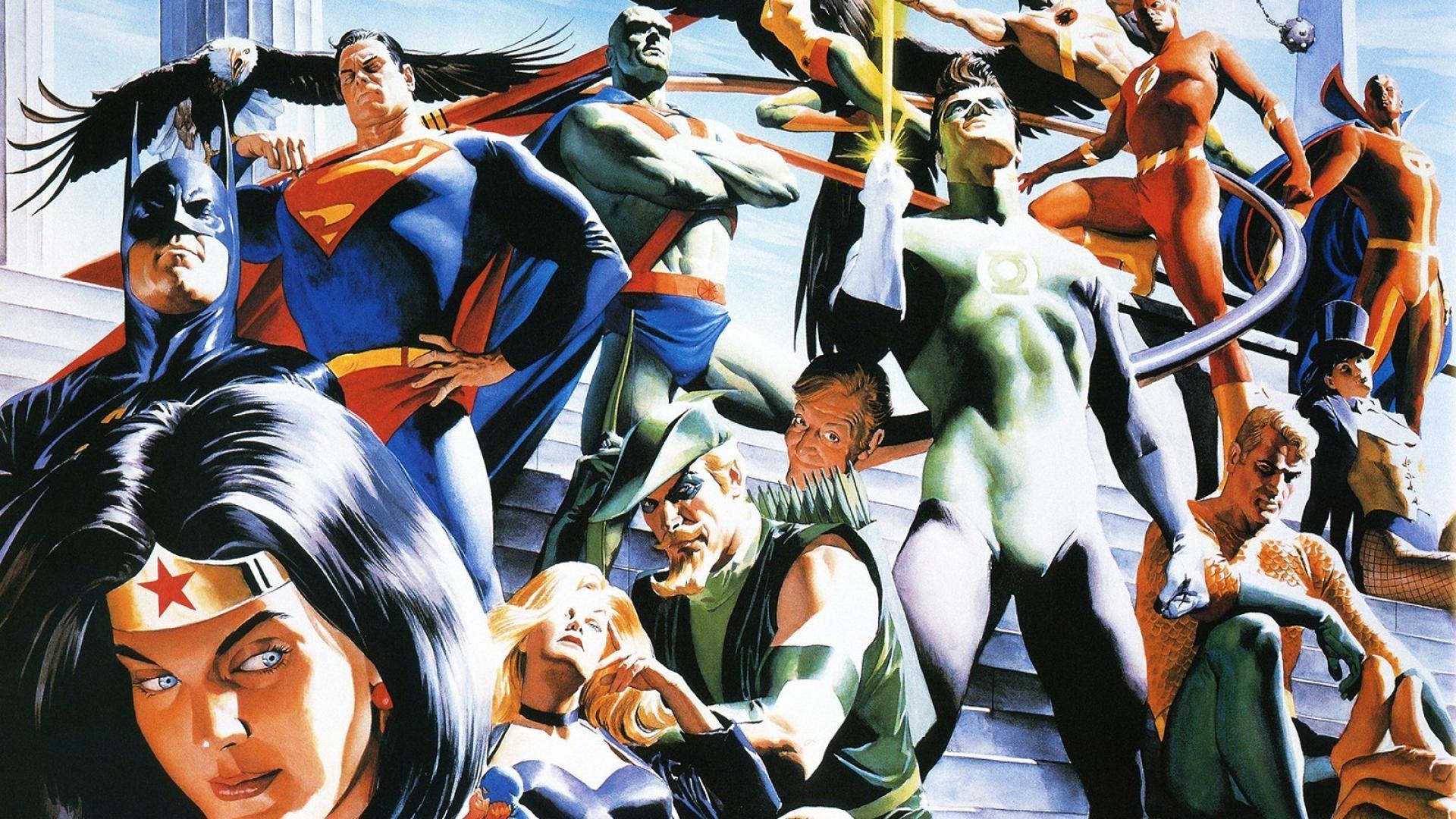 1920x1080 Justice League Of America Alex Ross HD Wallpaper